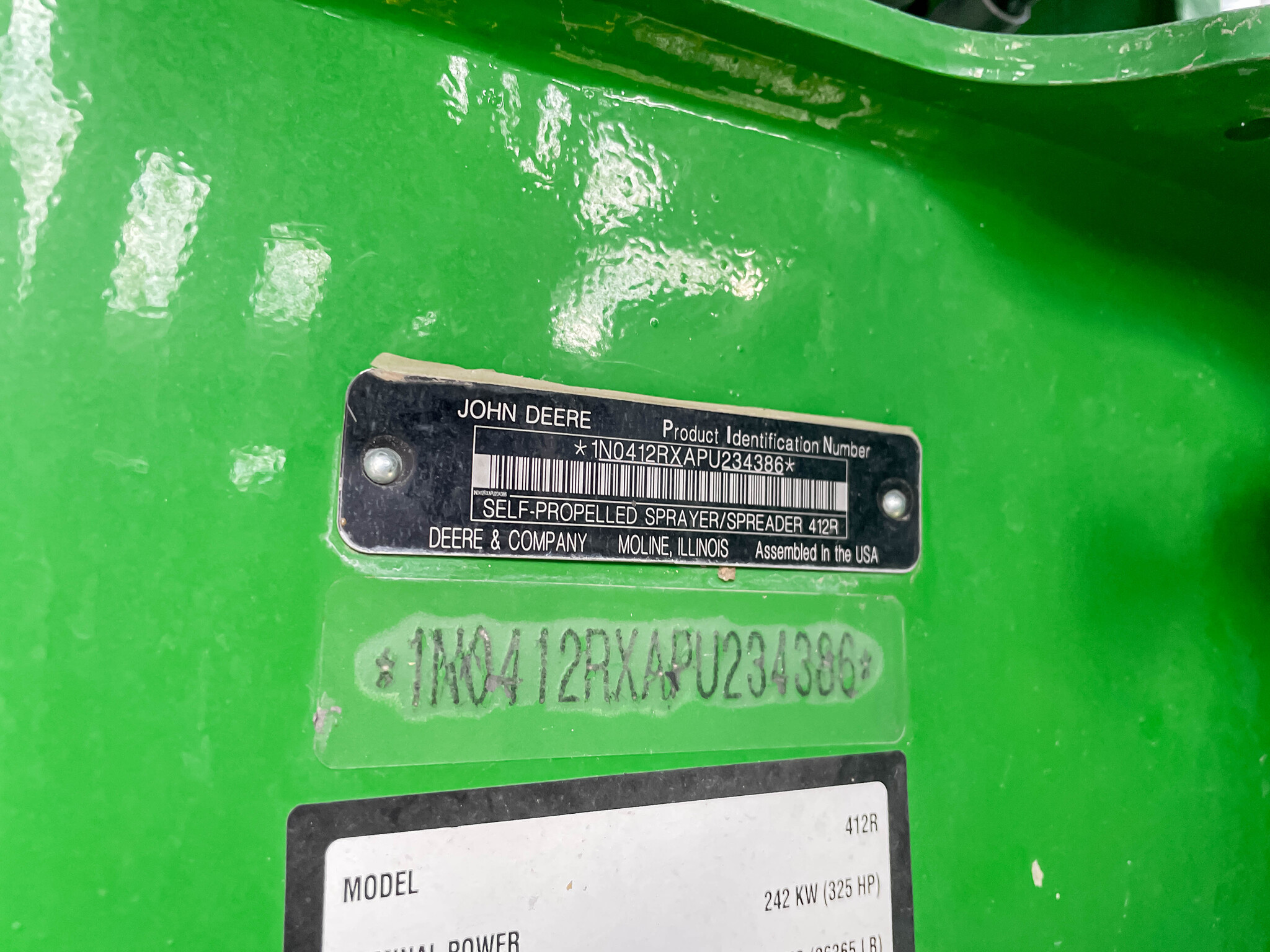  2023 John Deere 412R at LandMark in Holdrege, NE