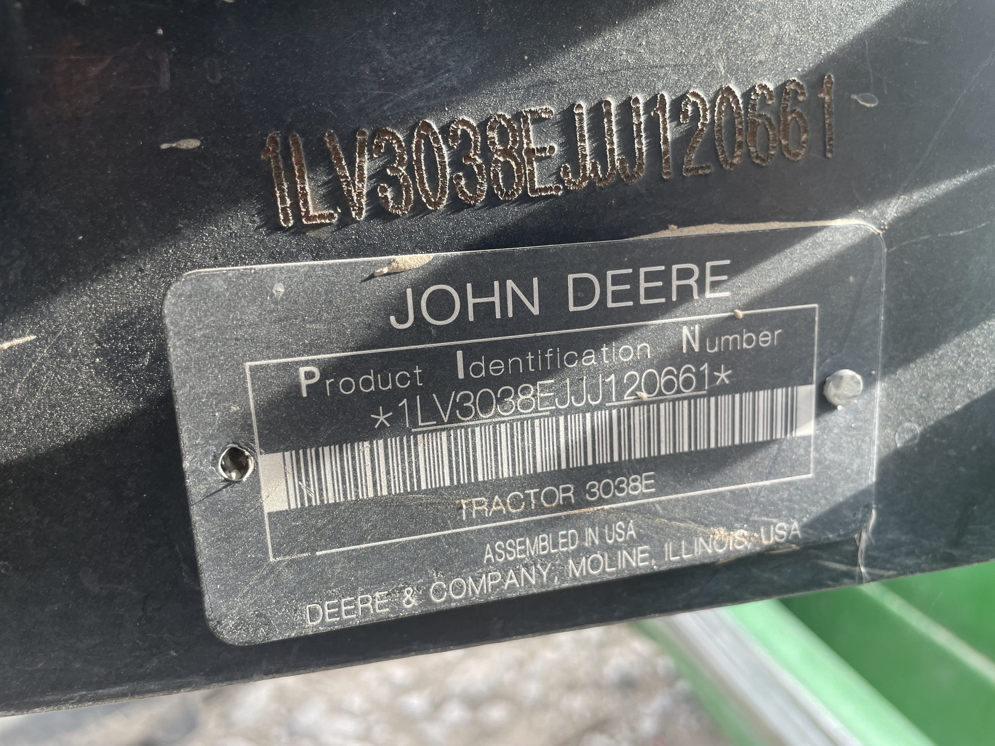  2018 John Deere 3038E at LandMark in Lexington, NE