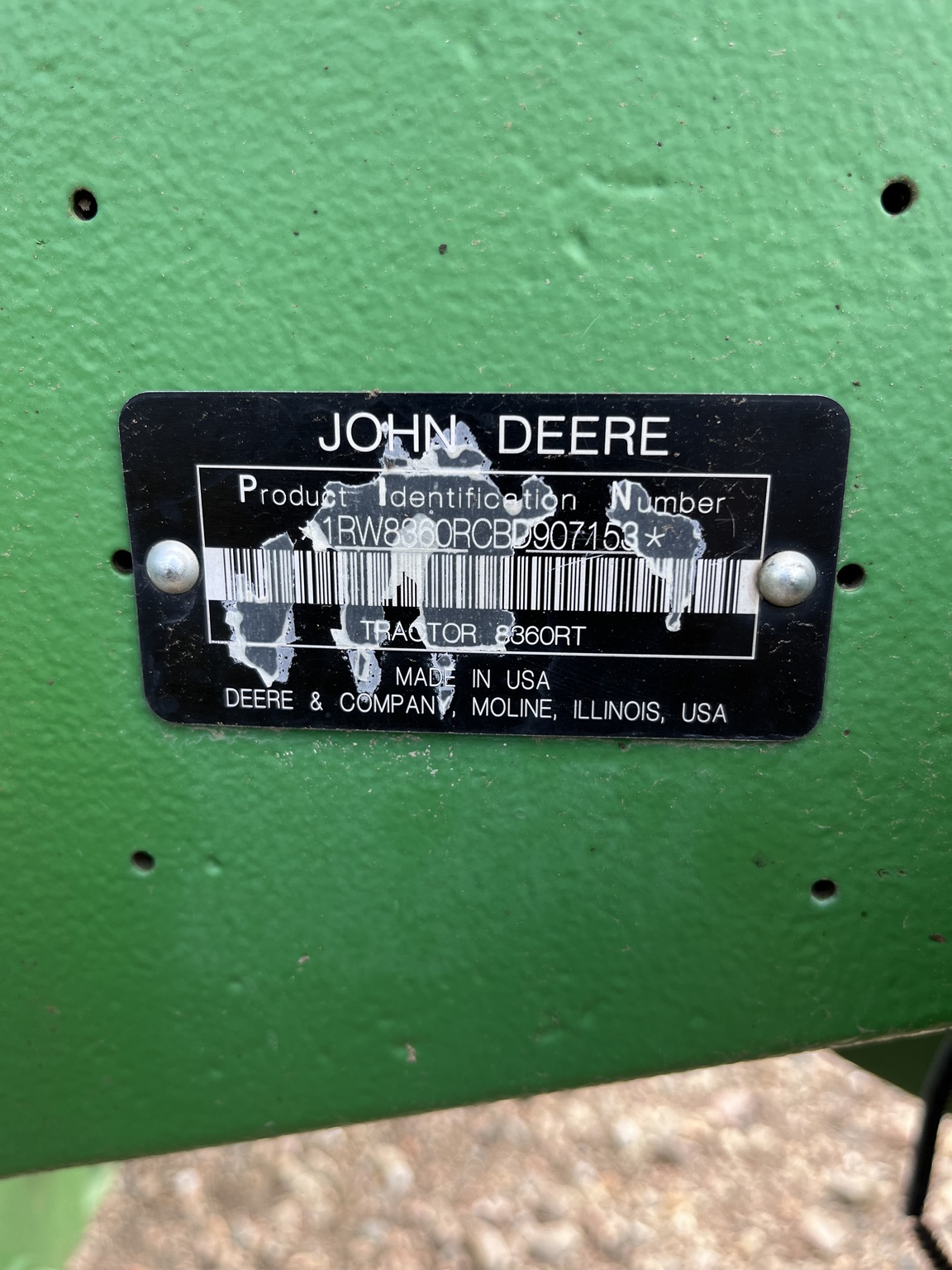  2012 John Deere 8360RT at LandMark in Minden, NE