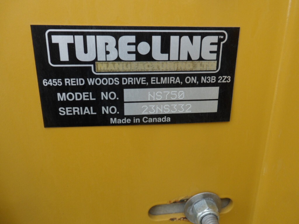On Lot 2023 Tubeline N750T at Tri County Equipment Bad Axe, MI
