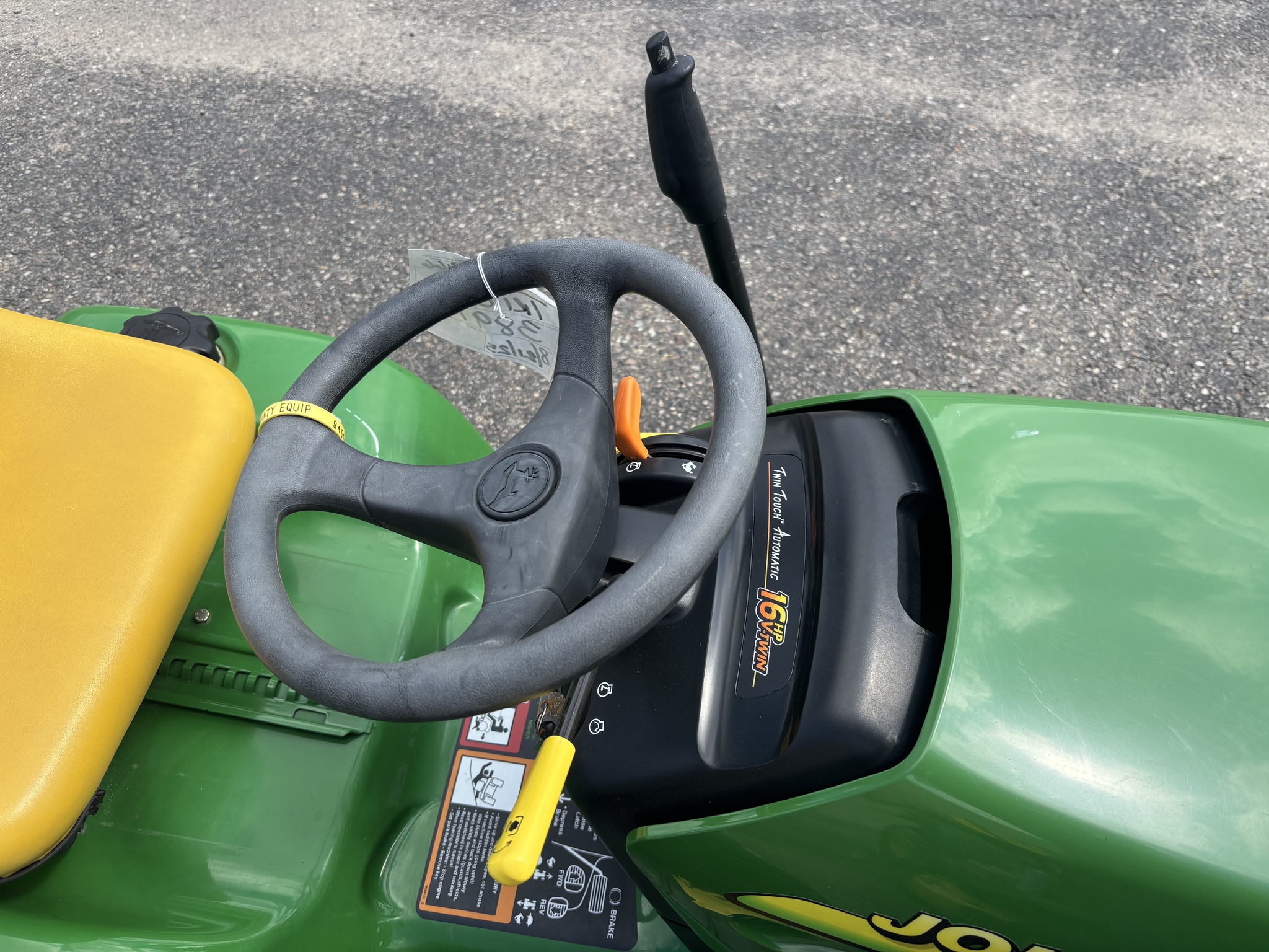 On Lot  John Deere LT166 at Tri County Equipment Burton, MI