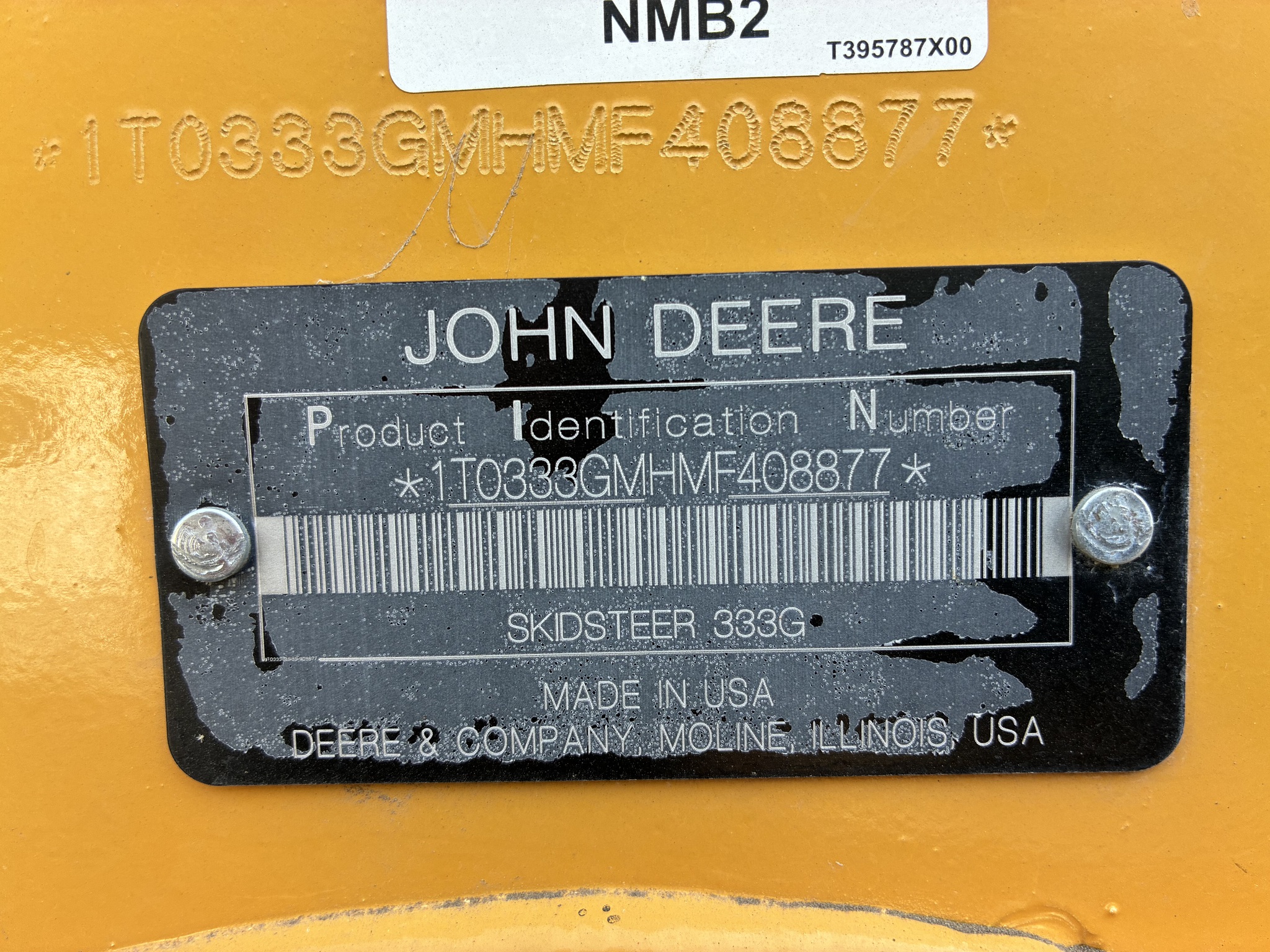 2021 John Deere 333G at LandMark in Hebron, NE