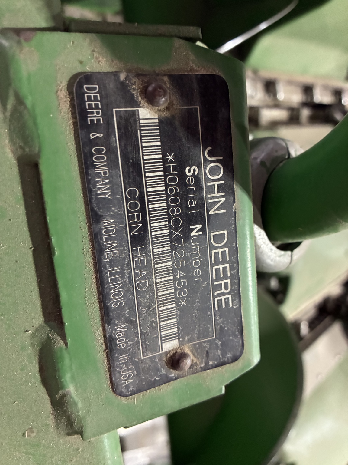  2008 John Deere 608C at LandMark in Holdrege, NE