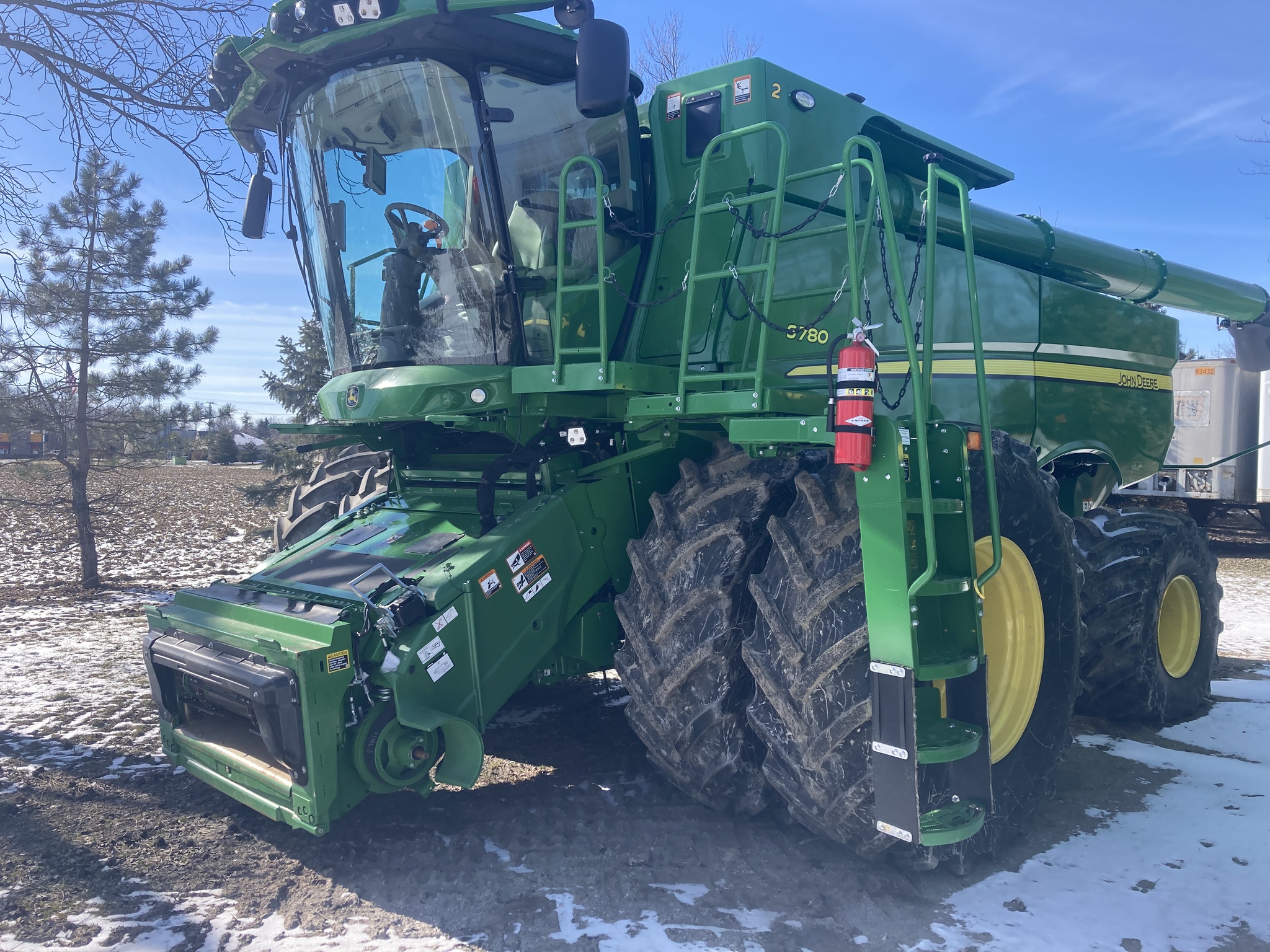 On Lot 2023 John Deere S780 at Tri County Equipment Sandusky, MI