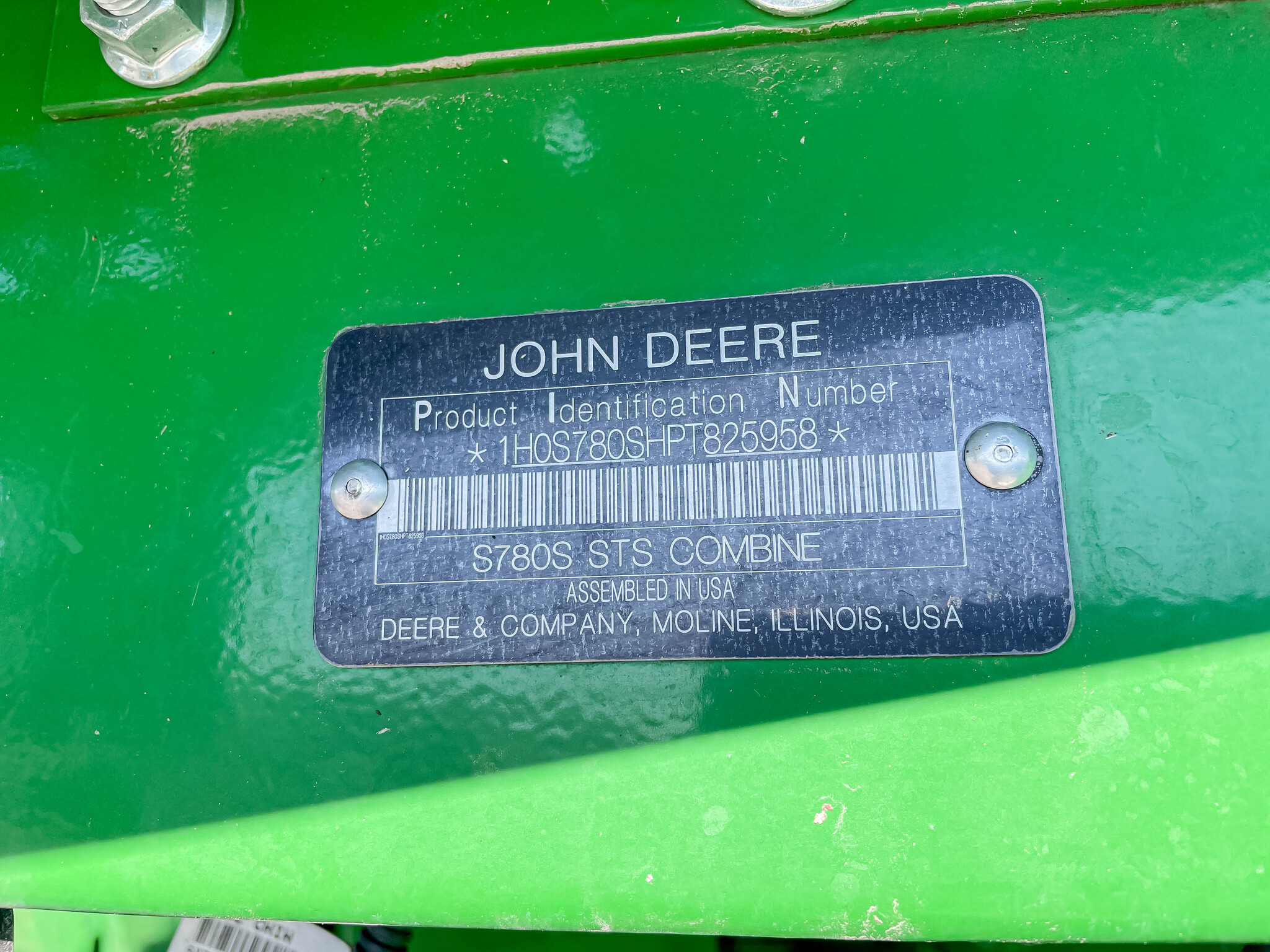  2023 John Deere S780 at LandMark in Lexington, NE