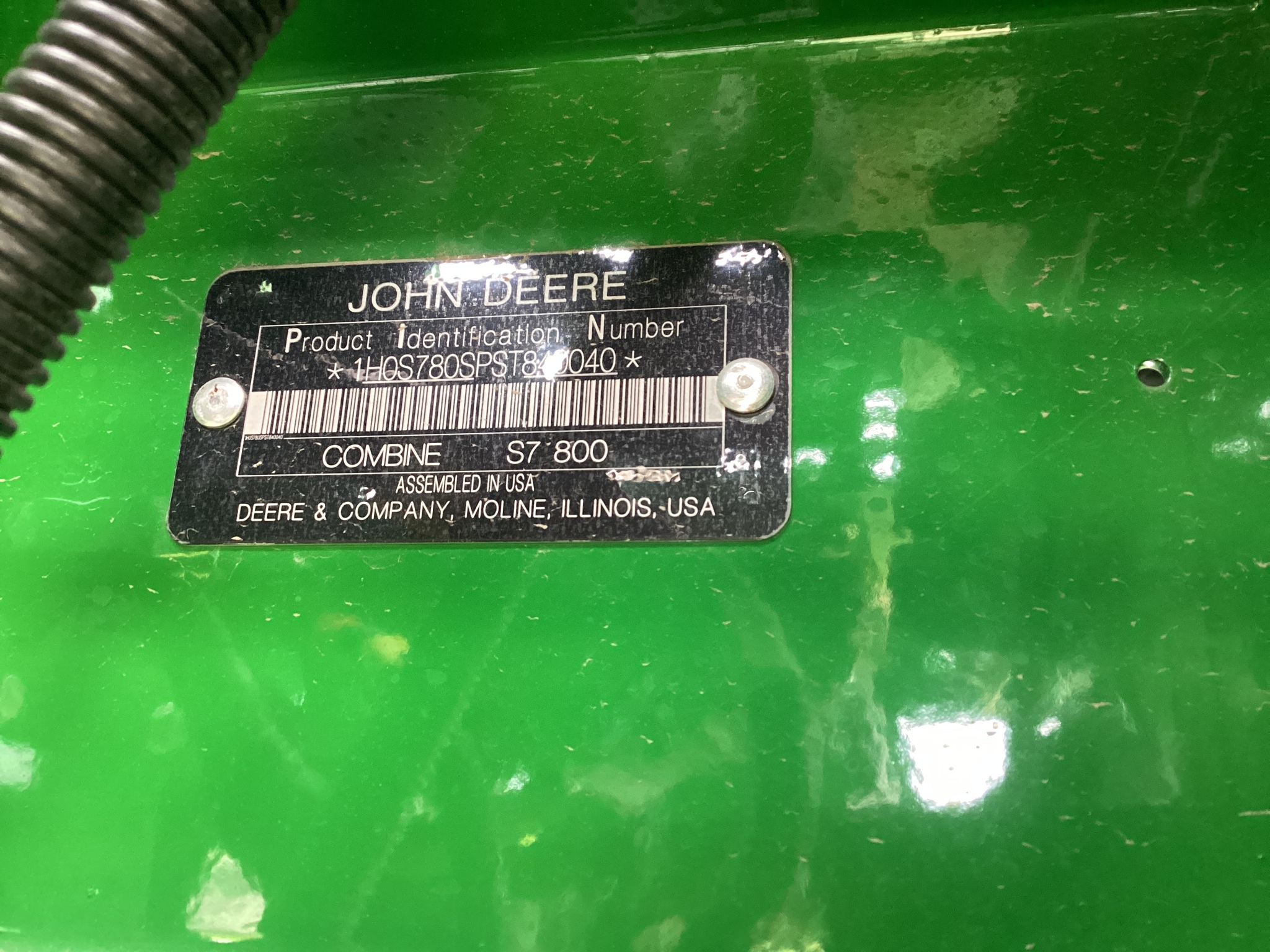  2026 John Deere S7 800 at LandMark in Smith Center, KS