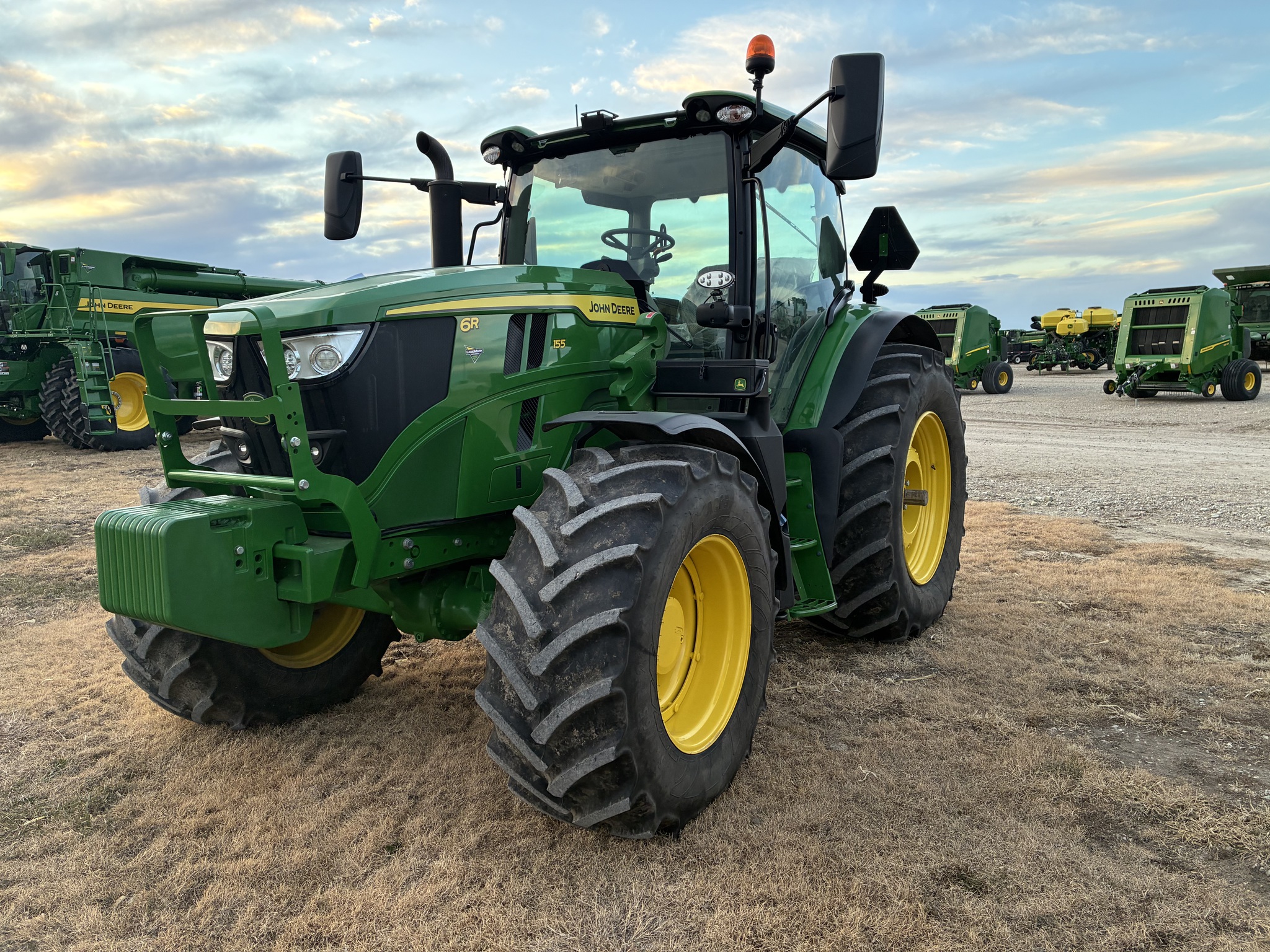  2024 John Deere 6R 155 at LandMark in Smith Center, KS