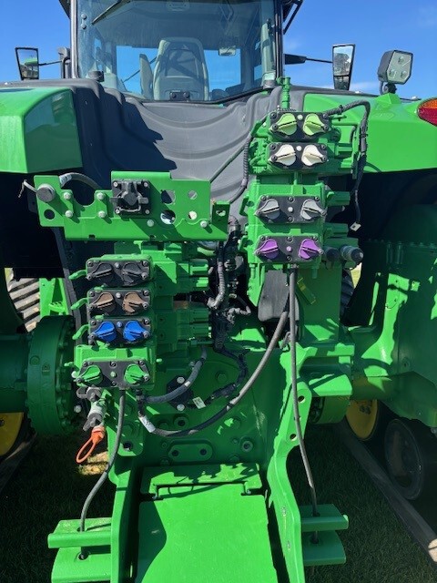 On Lot 2023 John Deere 9RX 540 at Tri County Equipment Bad Axe, MI