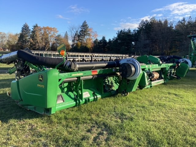 On Lot 2012 John Deere 640FD at Tri County Equipment Bad Axe, MI