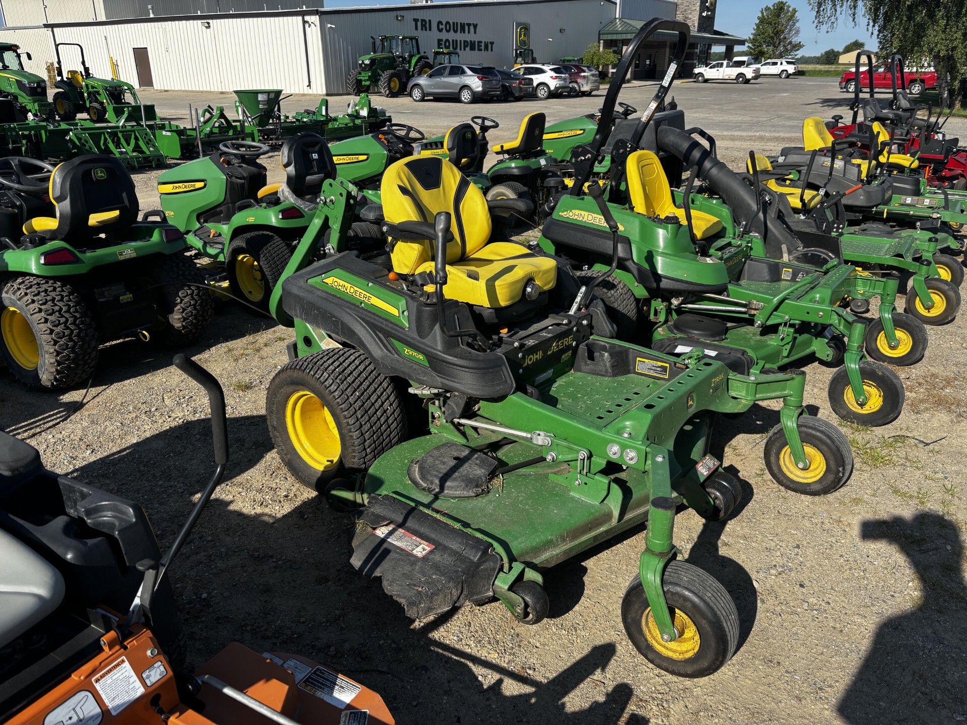 On Lot 2019 John Deere Z970R at Tri County Equipment Sandusky, MI