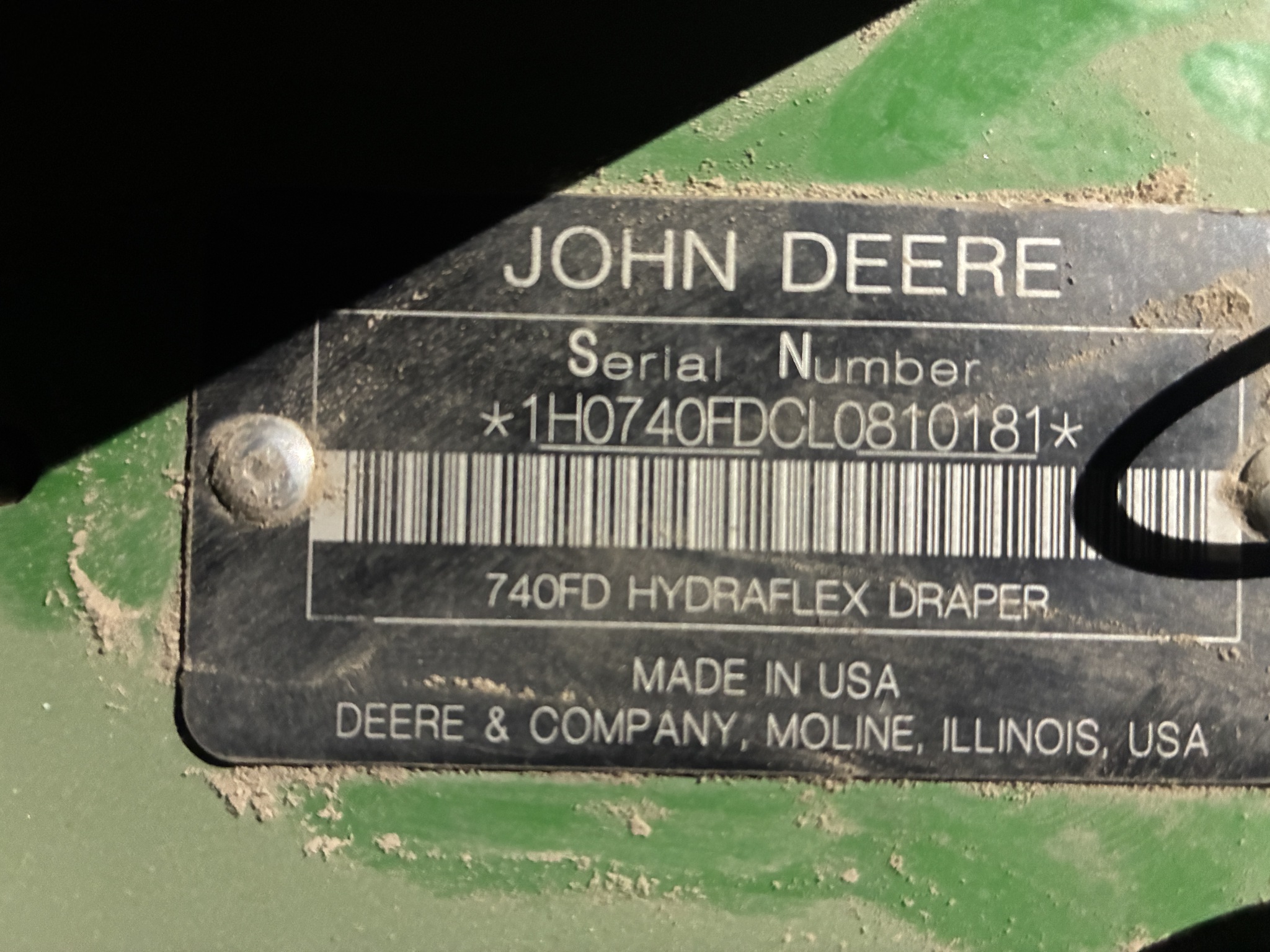  2020 John Deere 740FD at LandMark in Minden, NE