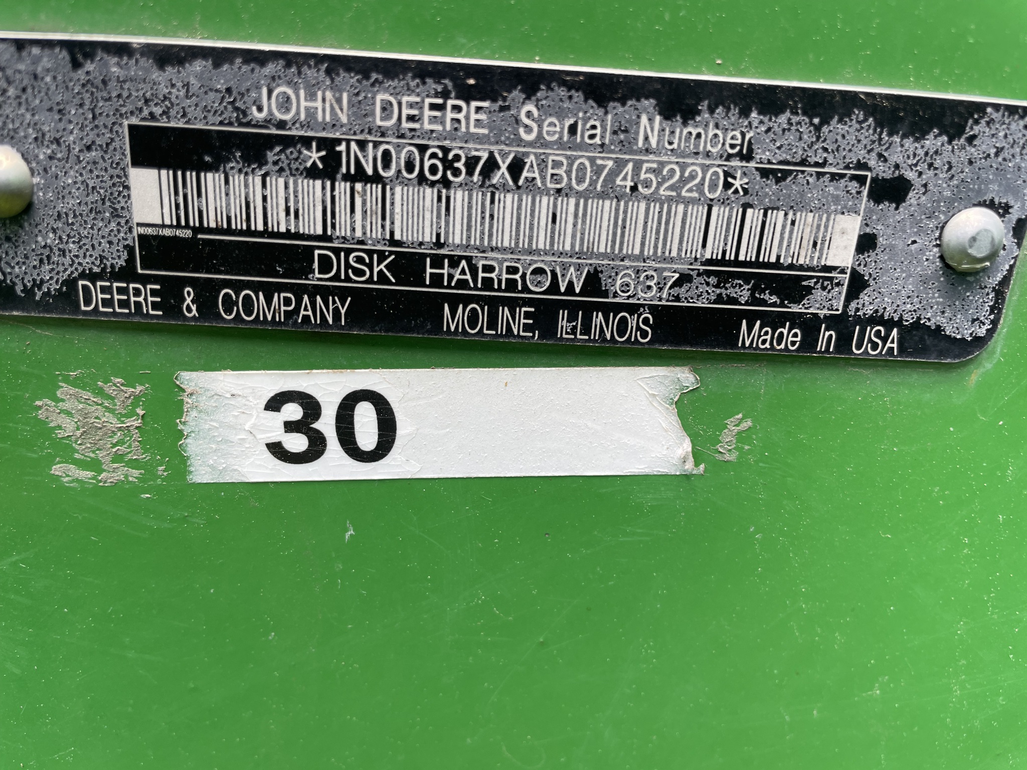  2011 John Deere 637 at LandMark in Lexington, NE