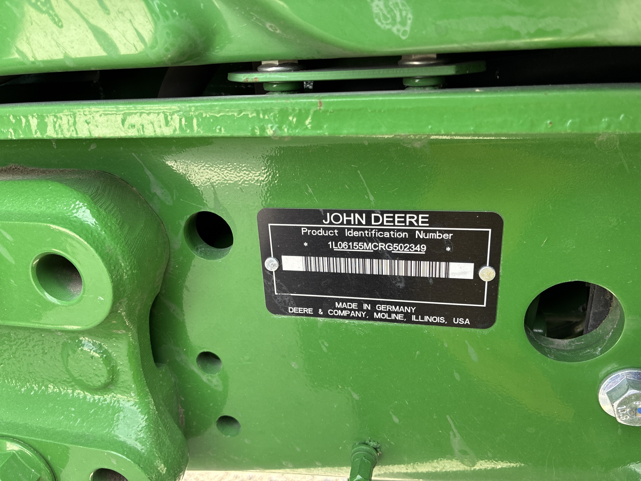  2024 John Deere 6155M at LandMark in Kearney, NE