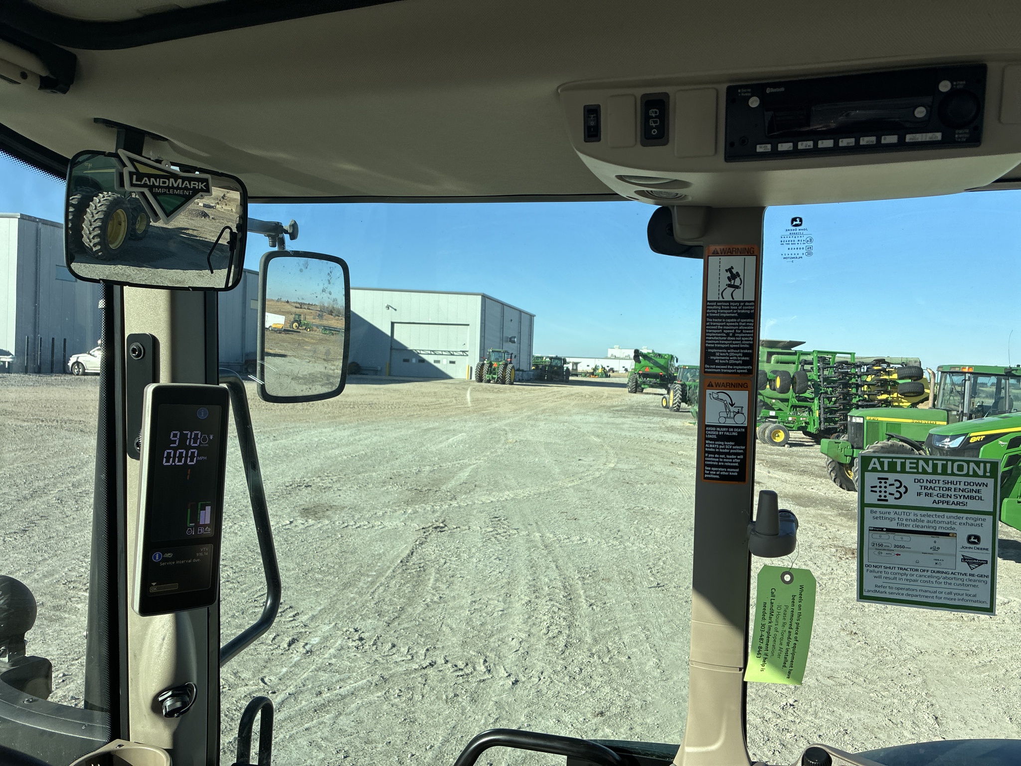  2024 John Deere 6155M at LandMark in Hebron, NE