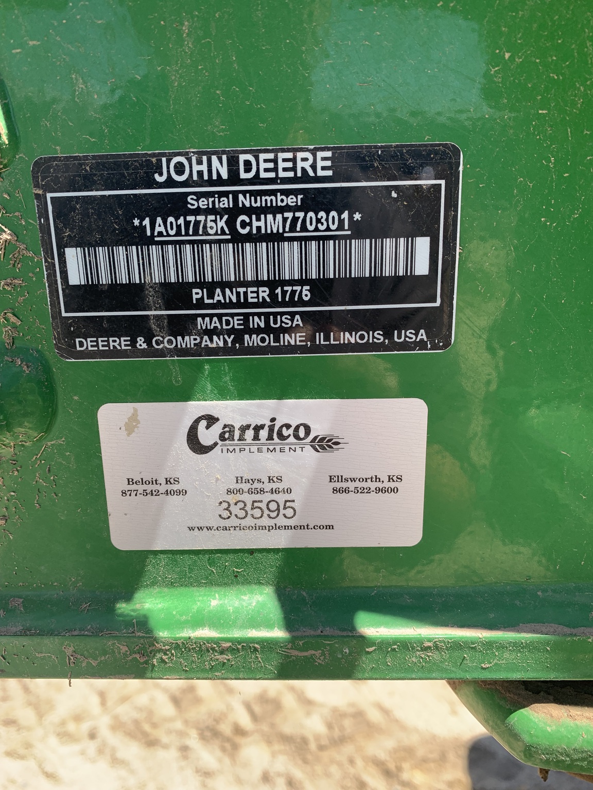  2017 John Deere 1775NT at LandMark in Arapahoe, NE