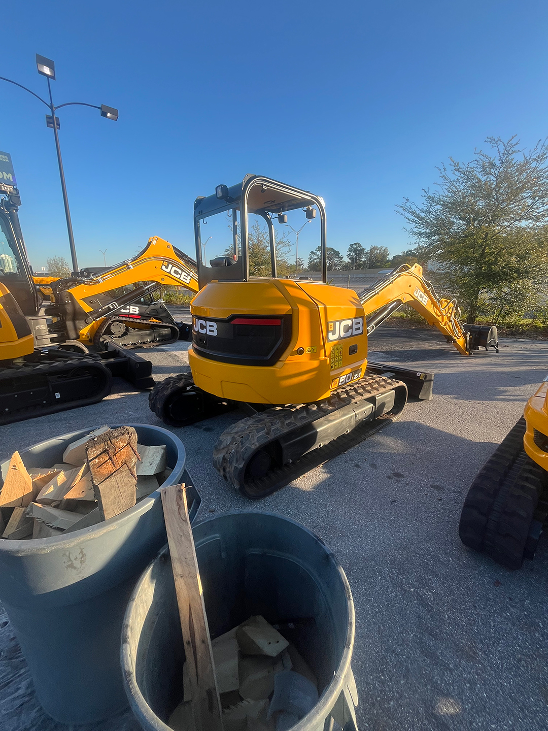 New 2025 JCB 50Z-1 T4 at Briggs Equipment in Jacksonville, FL (JCB)