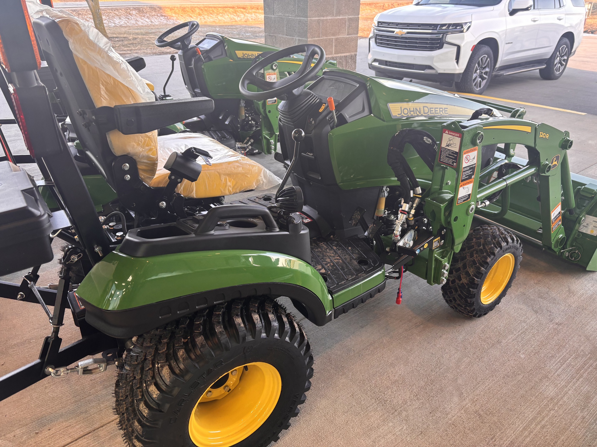 On Lot 2026 John Deere 1025R at Tri County Equipment Sandusky, MI