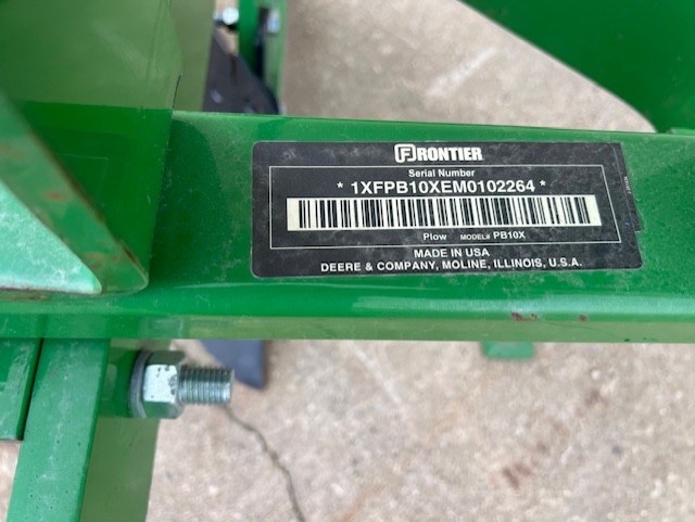 On Lot  Frontier PB1001 at Tri County Equipment Lapeer, MI