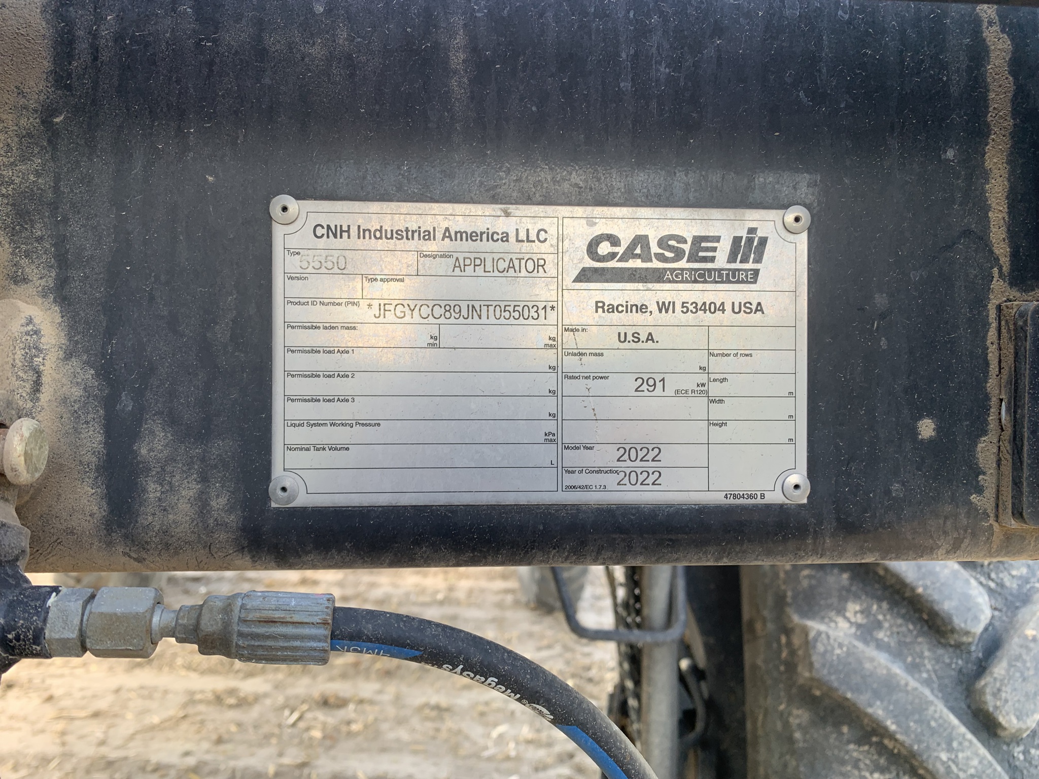  2022 Case Ih 5550 at LandMark in Hebron, NE