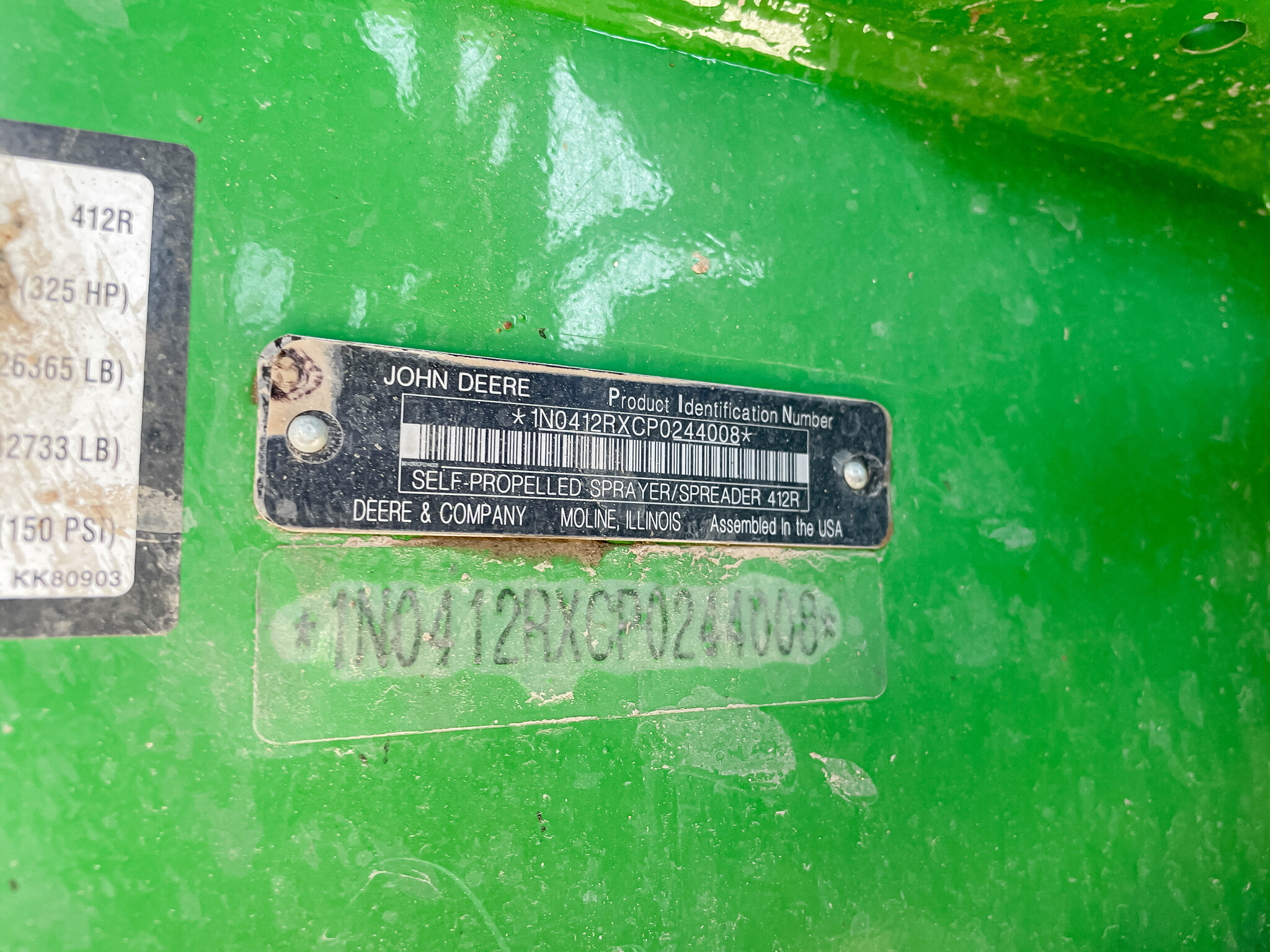  2023 John Deere 412R at LandMark in Smith Center, KS