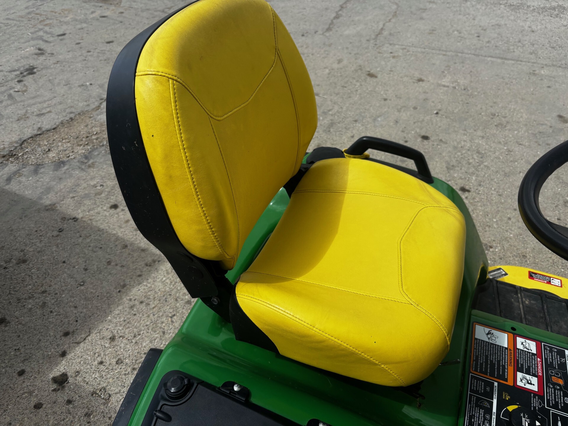 On Lot 2018 John Deere X738 at Tri County Equipment Sandusky, MI