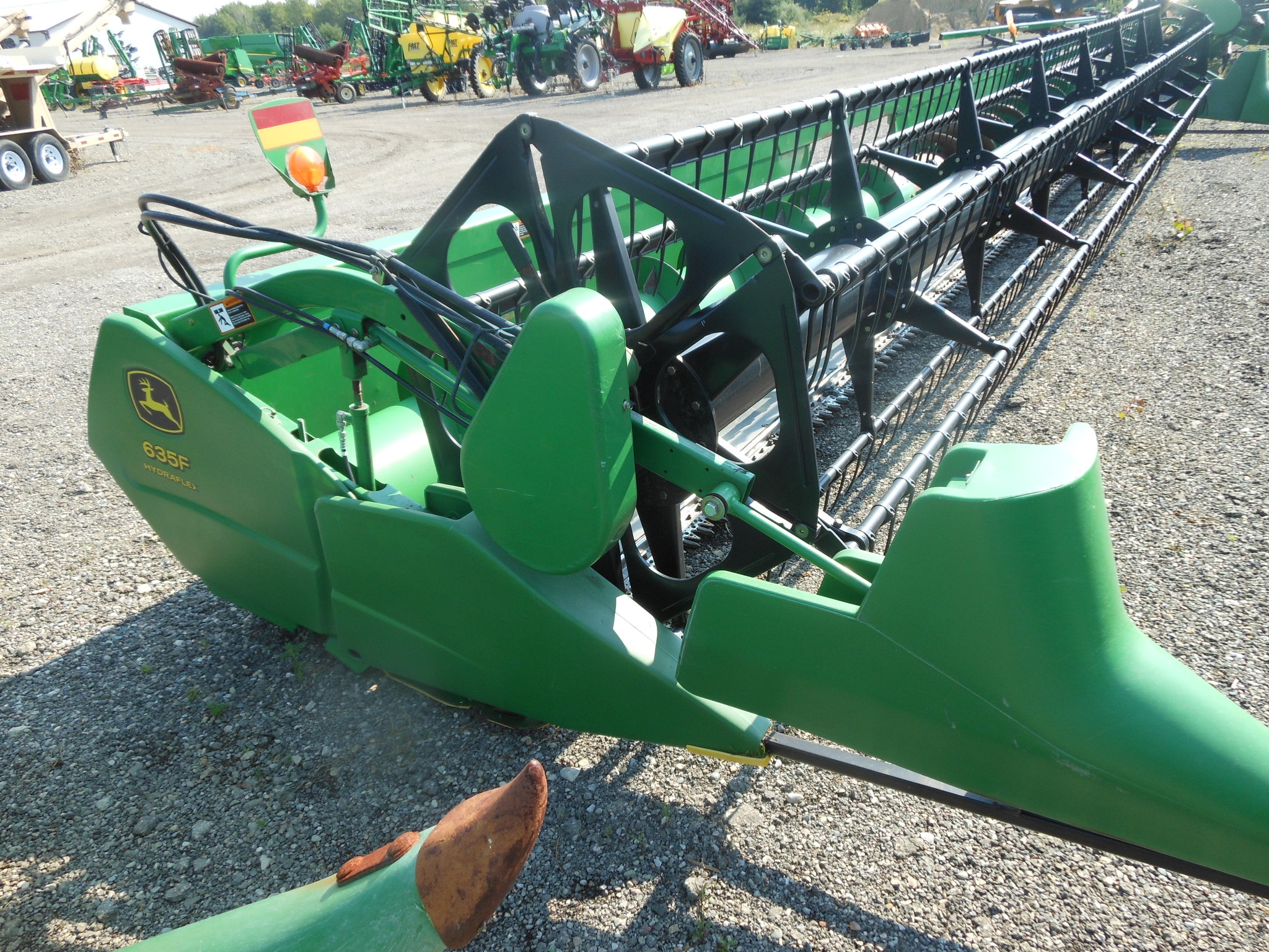 On Lot 2004 John Deere 635F at Tri County Equipment Sandusky, MI