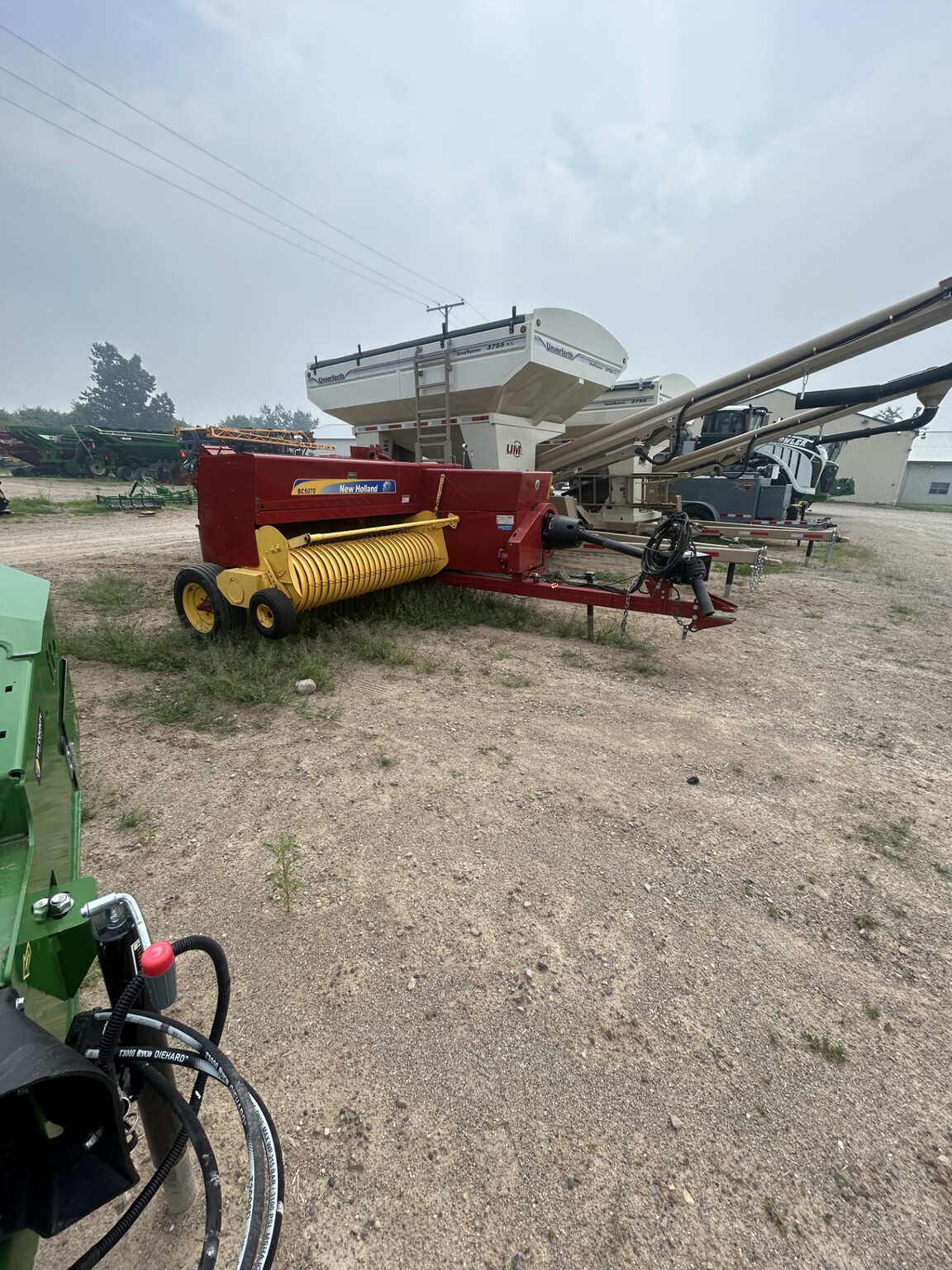 On Lot 2020 New Holland BC5070 at Tri County Equipment Marlette, MI
