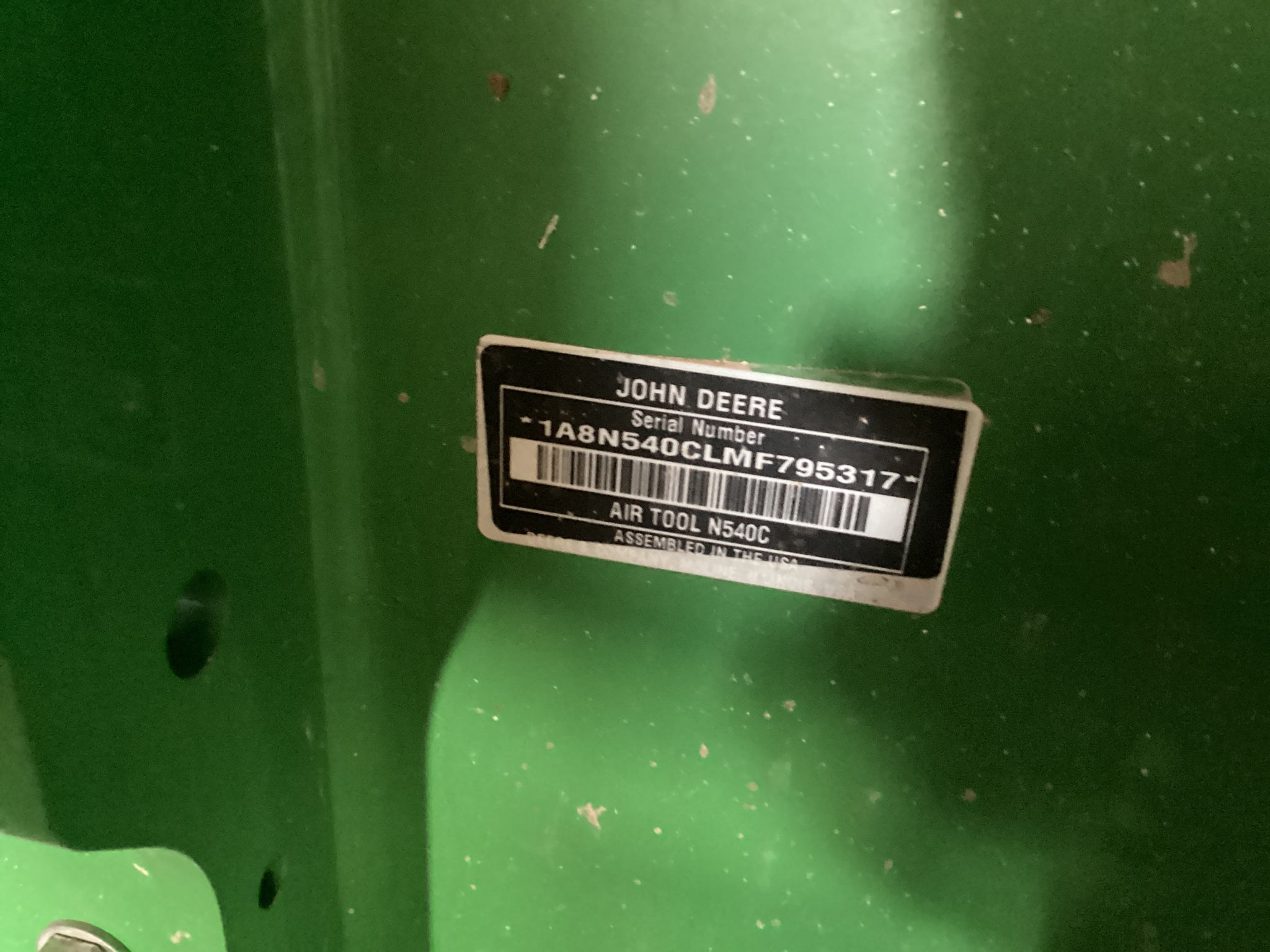  2022 John Deere N540C at LandMark in Smith Center, KS