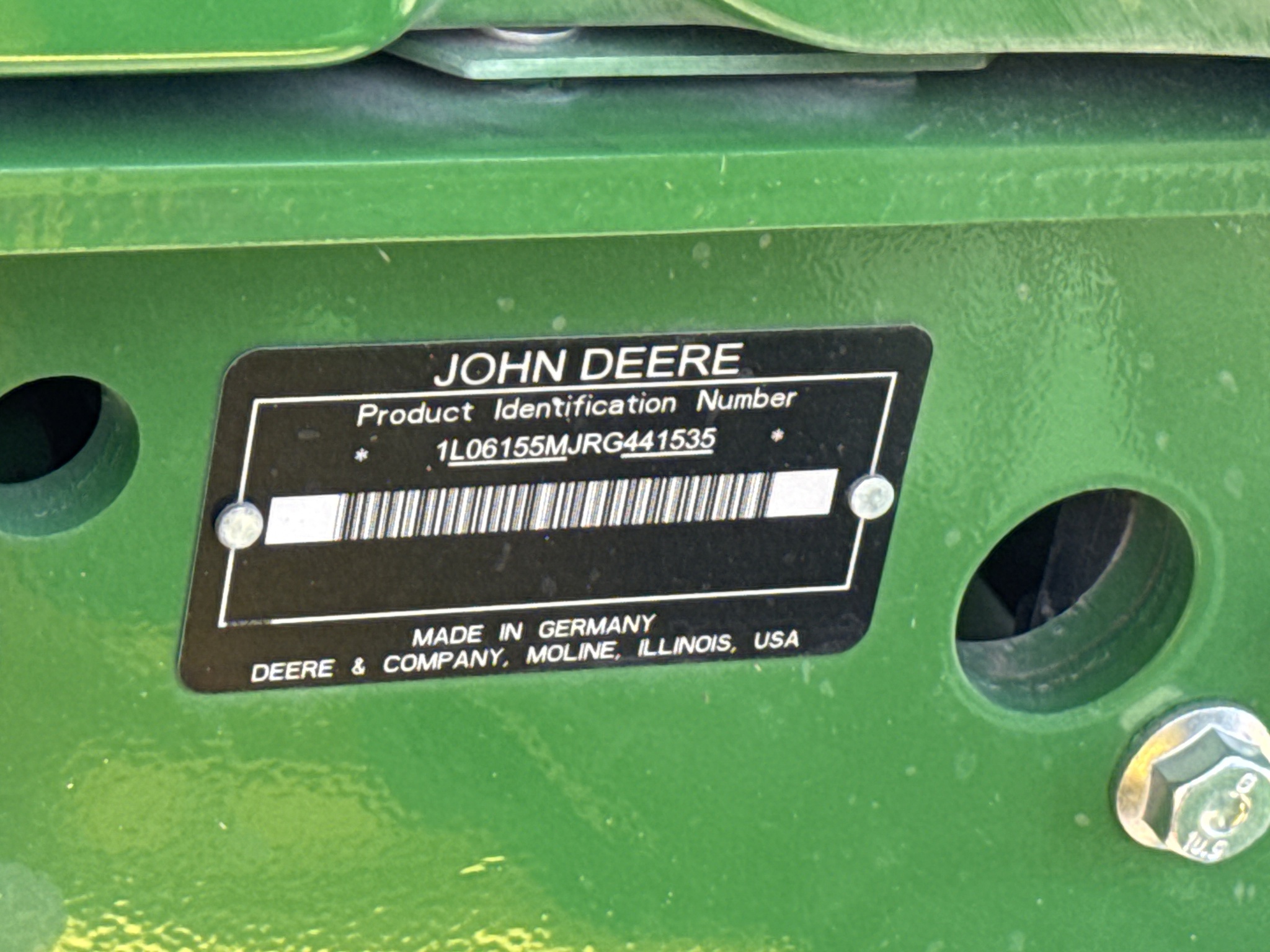  2024 John Deere 6155M at LandMark in Beatrice, NE