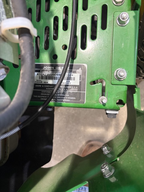 Used 2017 John Deere Z355R at Tri County Equipment Caro, MI