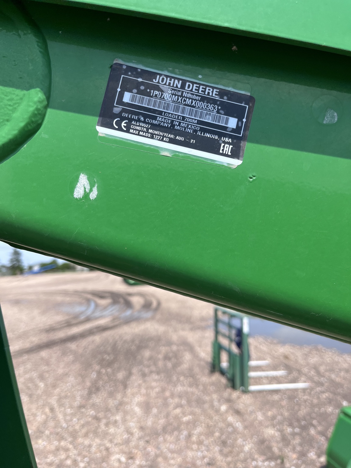  2021 John Deere 700M at LandMark in Minden, NE