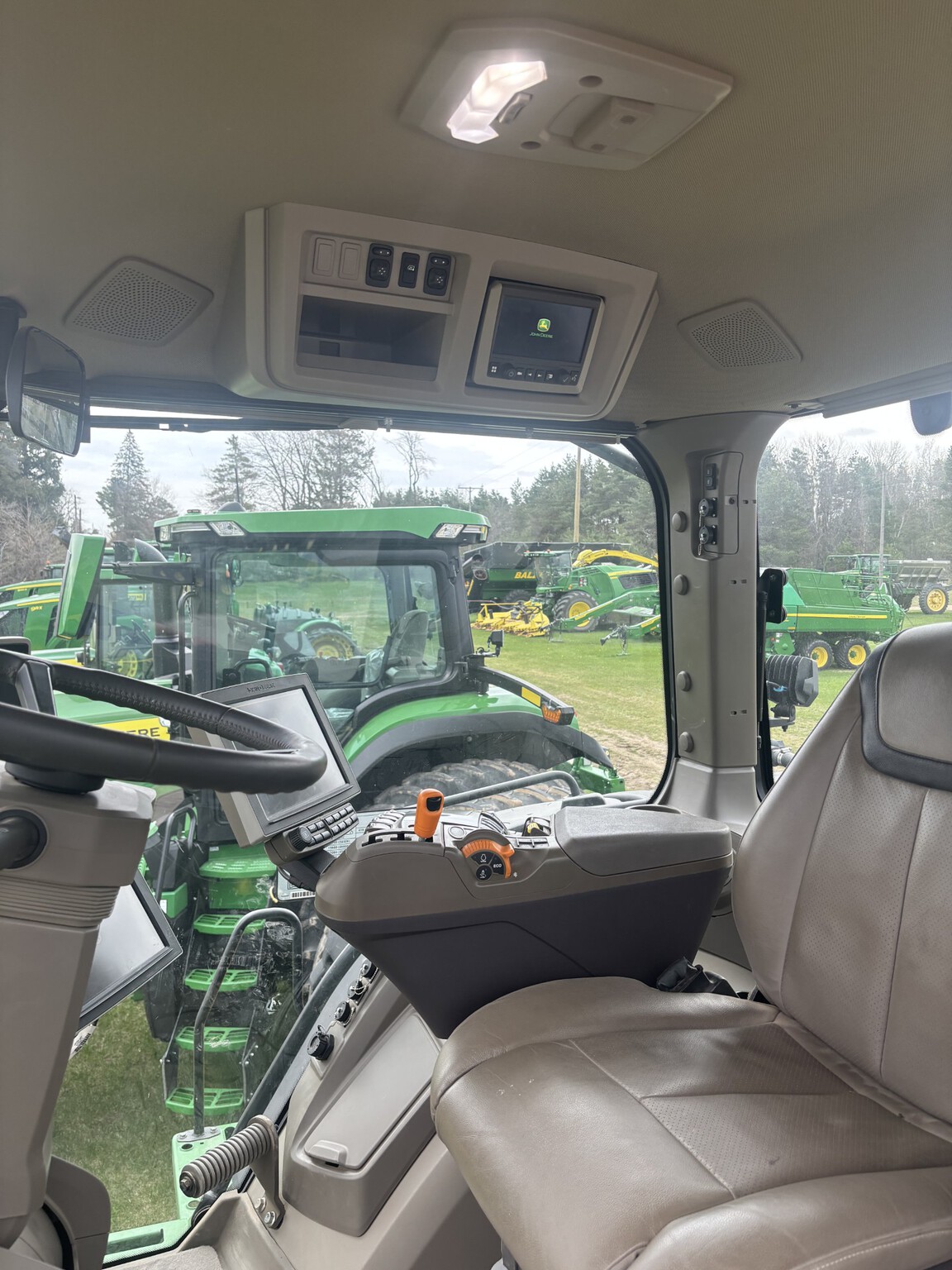On Lot 2023 John Deere 8RX 410 at Tri County Equipment Bad Axe, MI