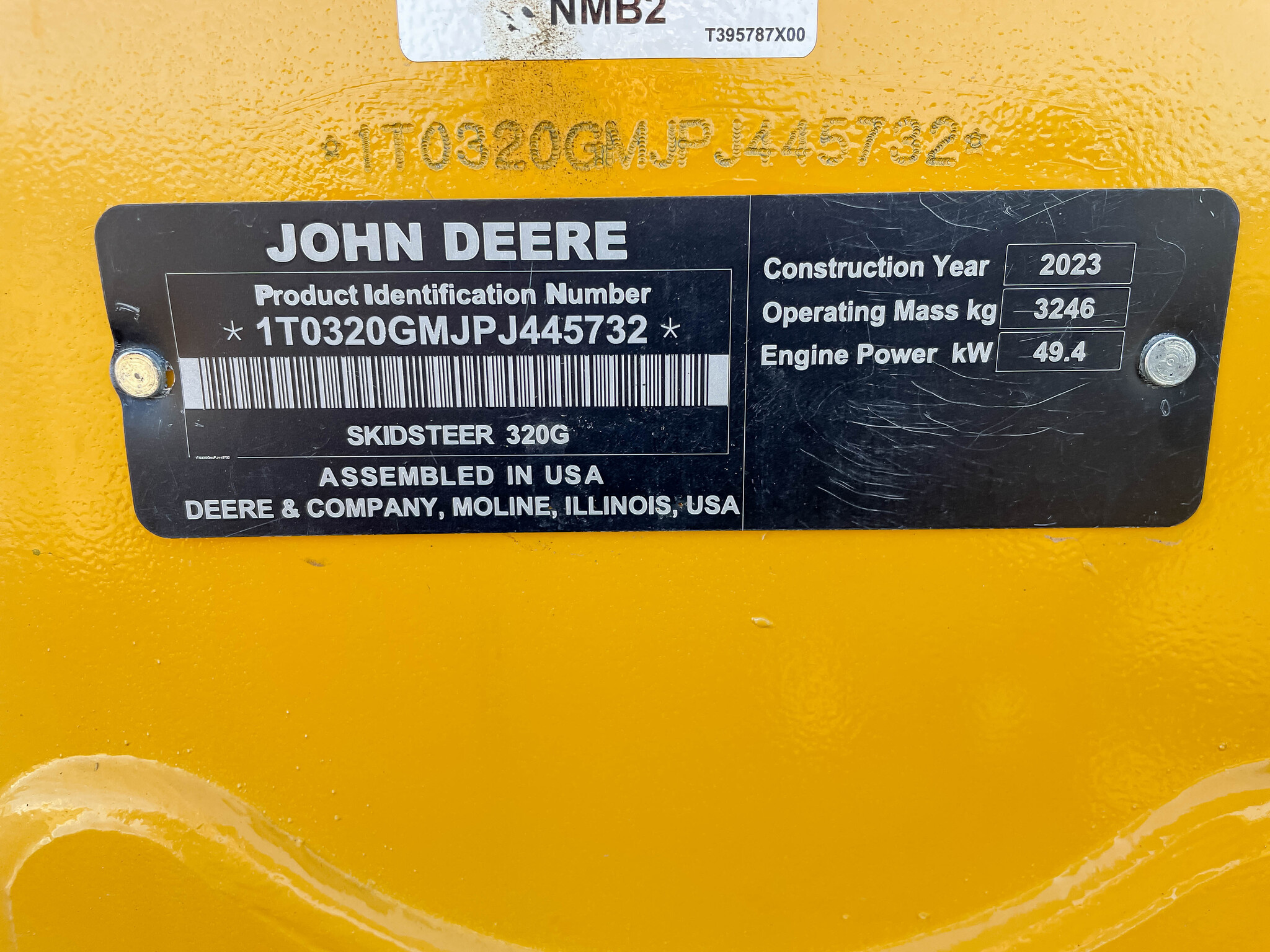  2023 John Deere 320G at LandMark in Red Cloud, NE