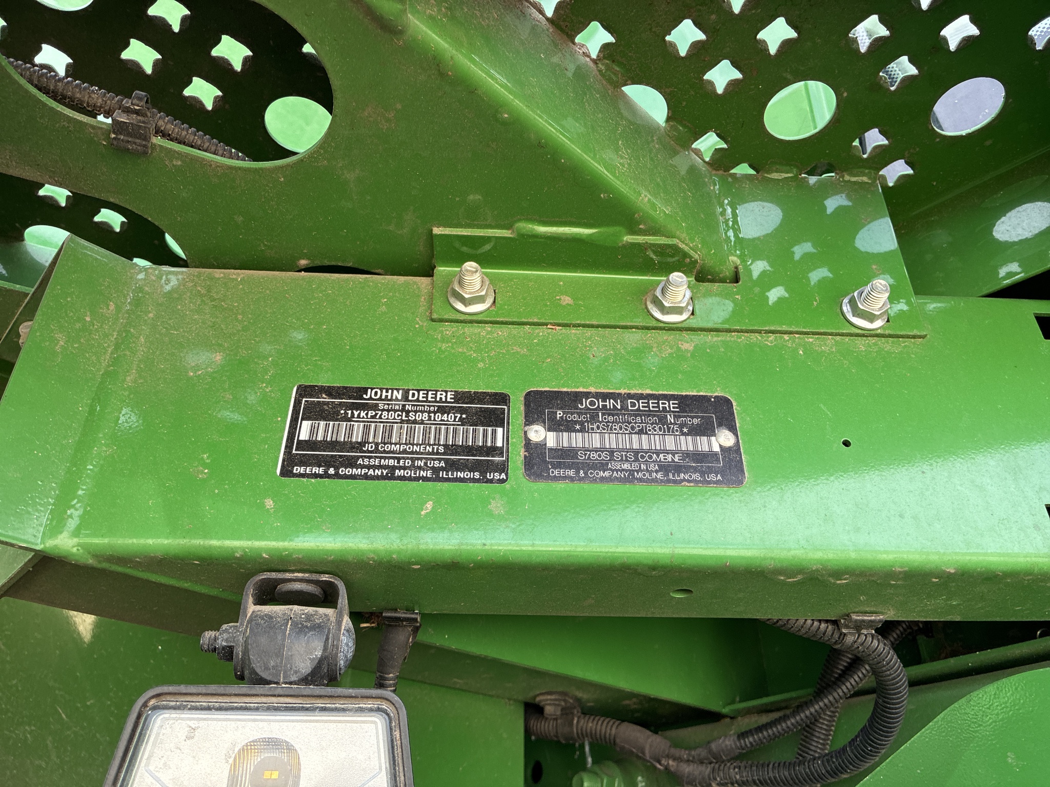  2024 John Deere S780 at LandMark in Kearney, NE