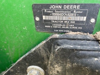  2022 John Deere 9RX 640 at LandMark in Fairfield, NE
