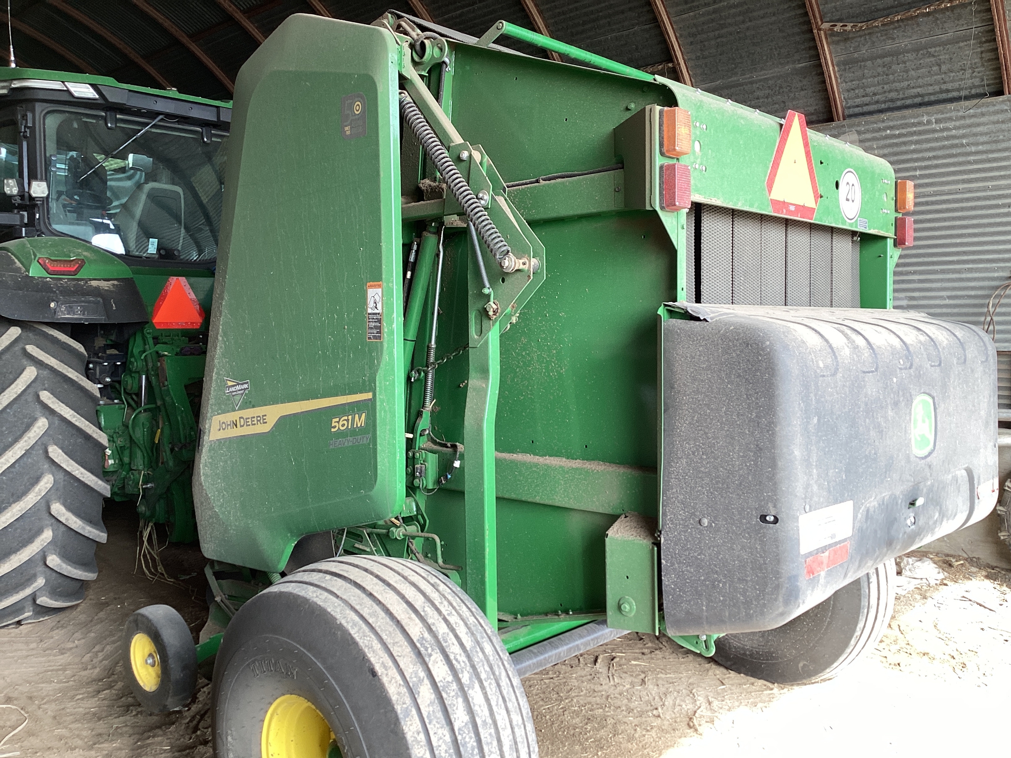  2025 John Deere 561M at LandMark in Smith Center, KS