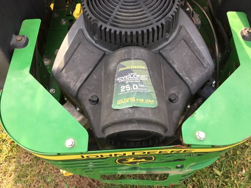 On Lot 2015 John Deere Z435 at Tri County Equipment Caro, MI