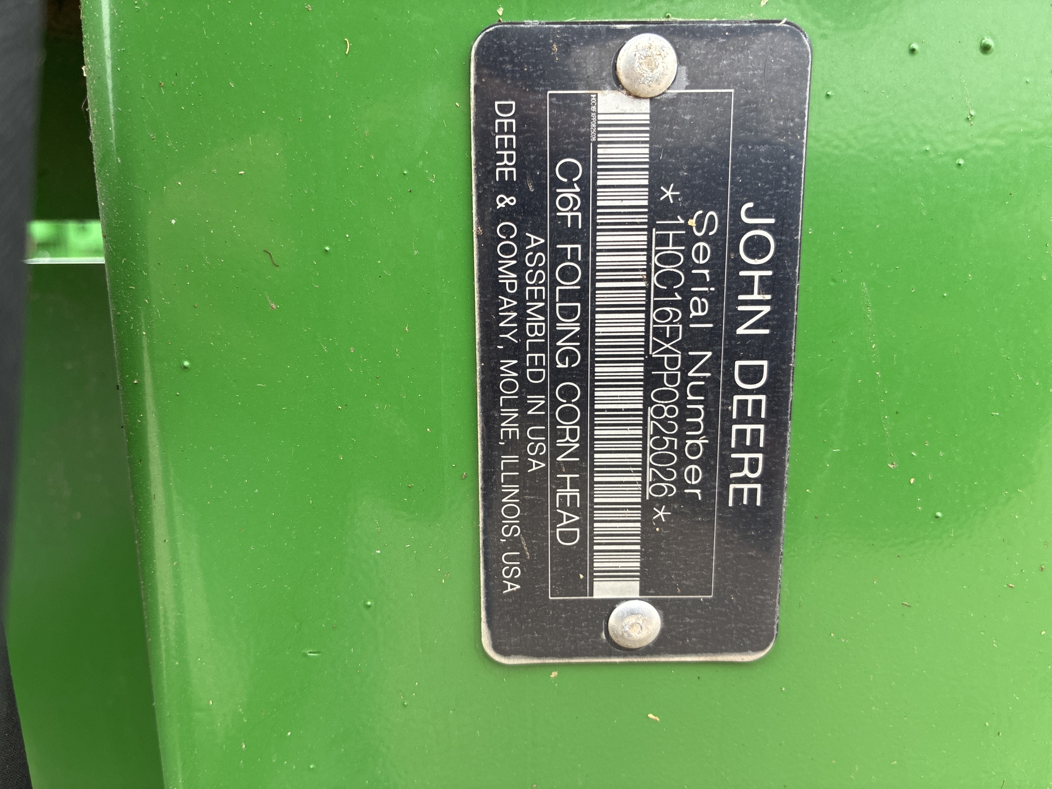  2023 John Deere C16F at LandMark in Holdrege, NE