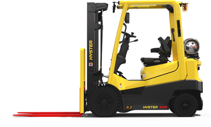 New Hyster H30-40A at Papé Material Handling
