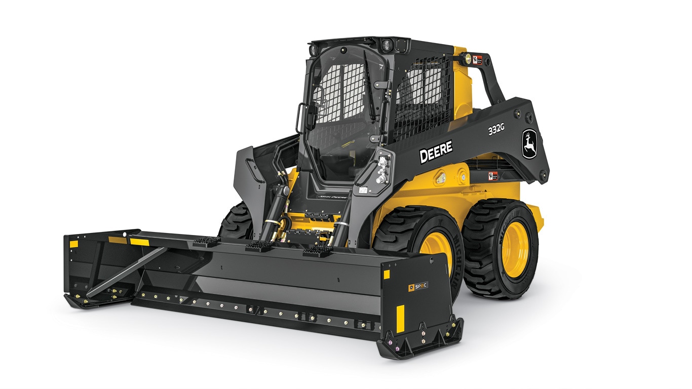 New JOHN DEERE Snow Pushers Compact Equipment Attachments at Papé Machinery Construction & Forestry Handling