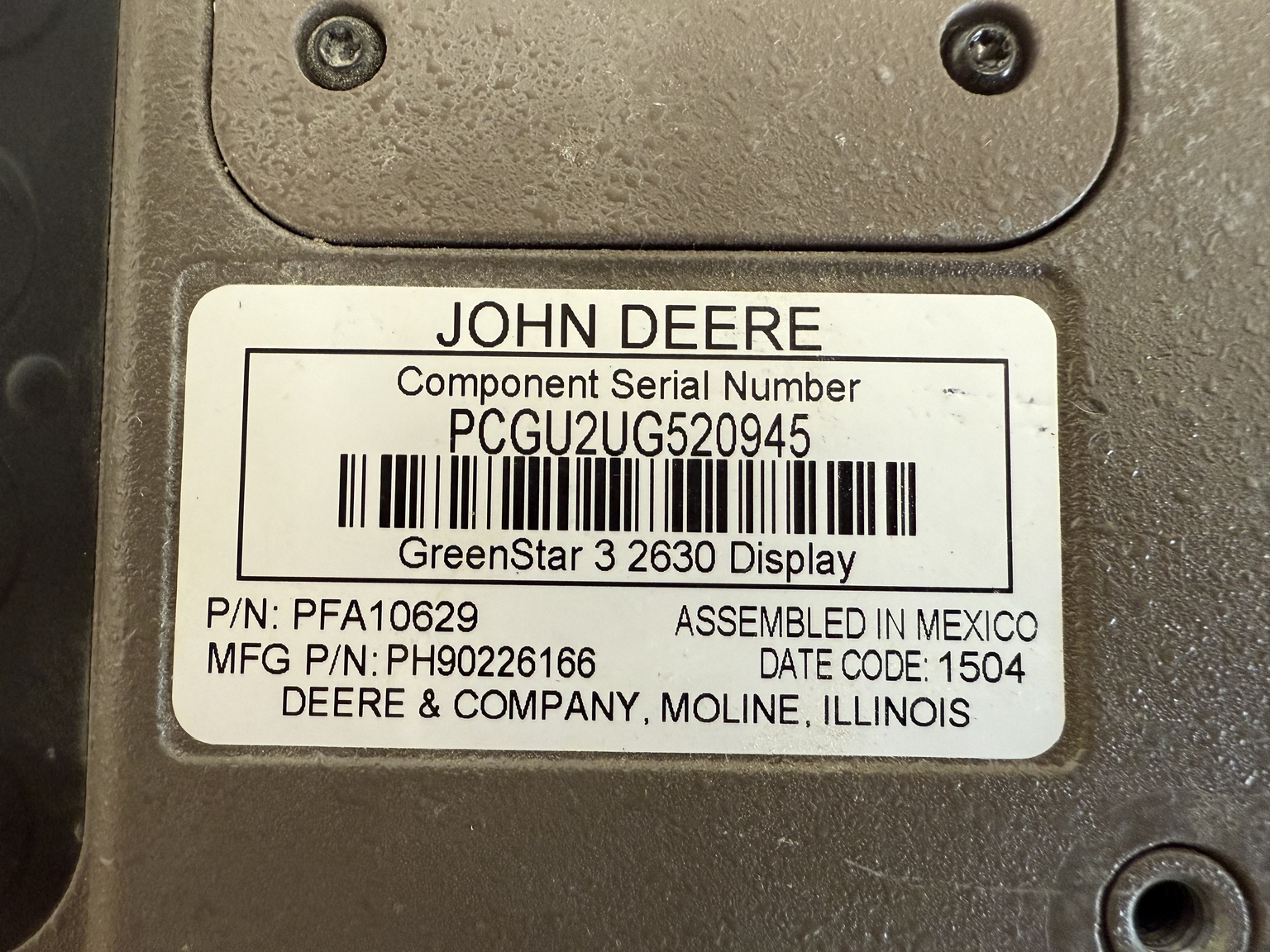  2015 John Deere 2630 Display at LandMark in Arapahoe, NE