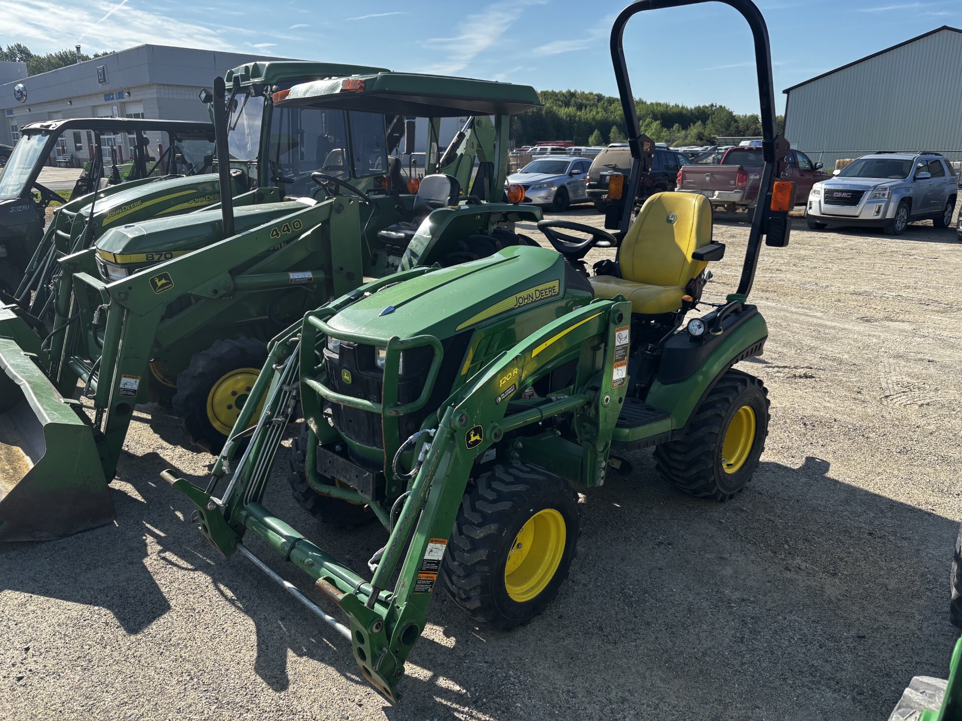 On Lot 2021 John Deere 1025R at Tri County Equipment Sandusky, MI
