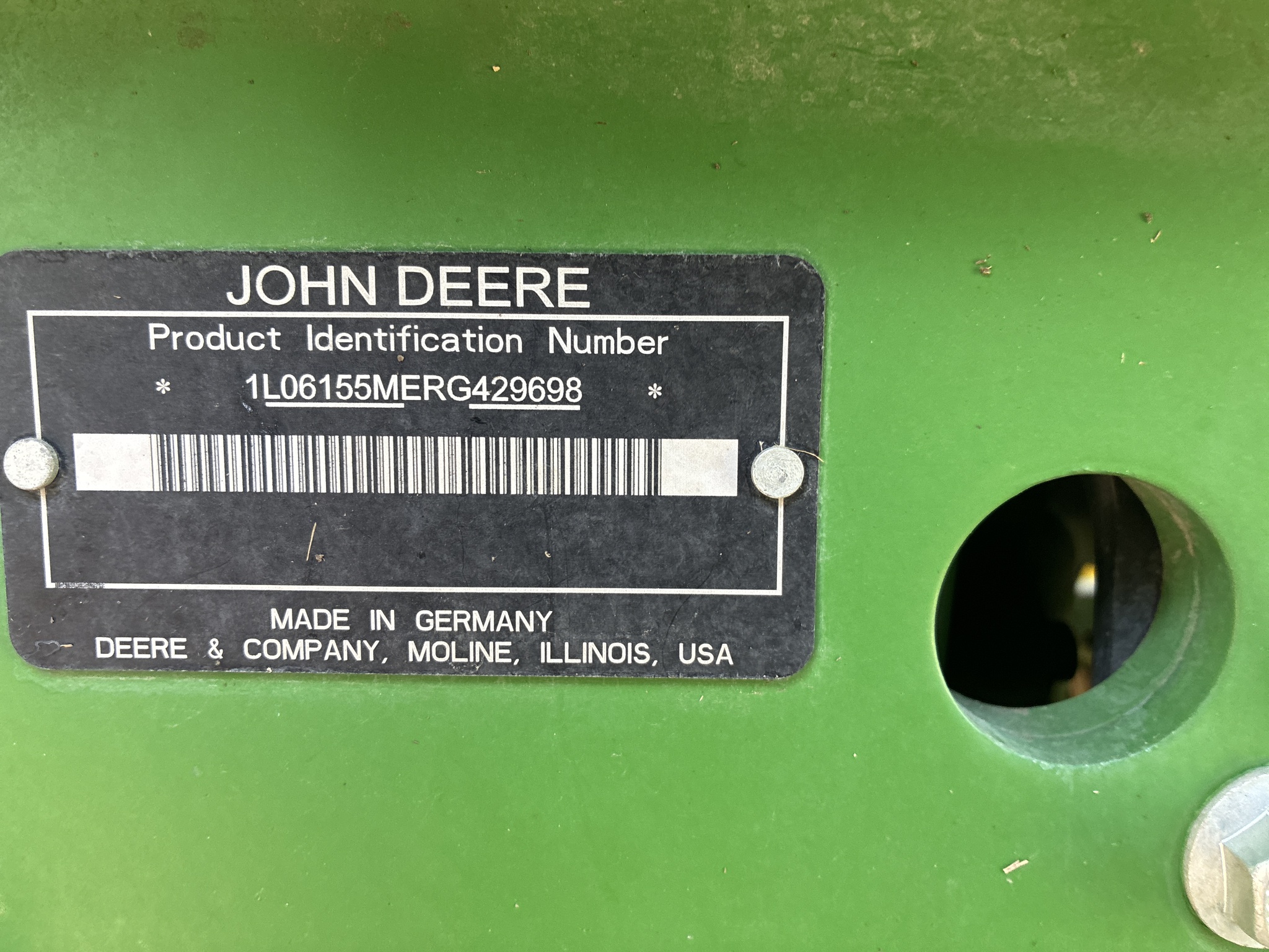  2024 John Deere 6155M at LandMark in Marysville, KS