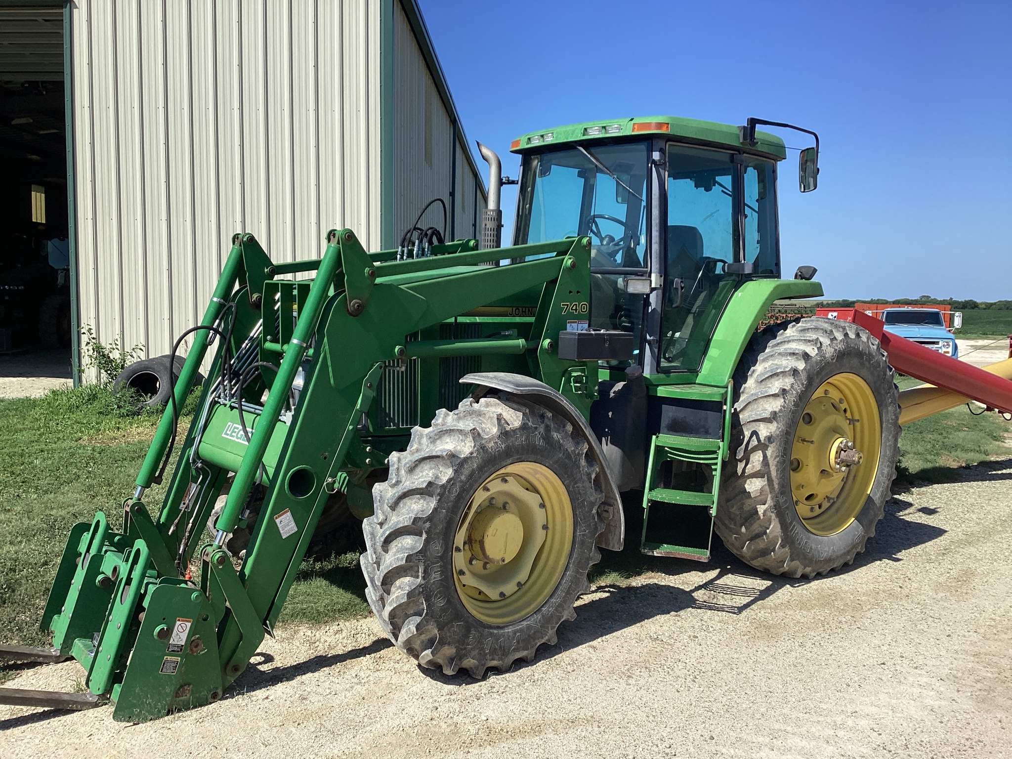  1993 John Deere 7800 at LandMark in Smith Center, KS
