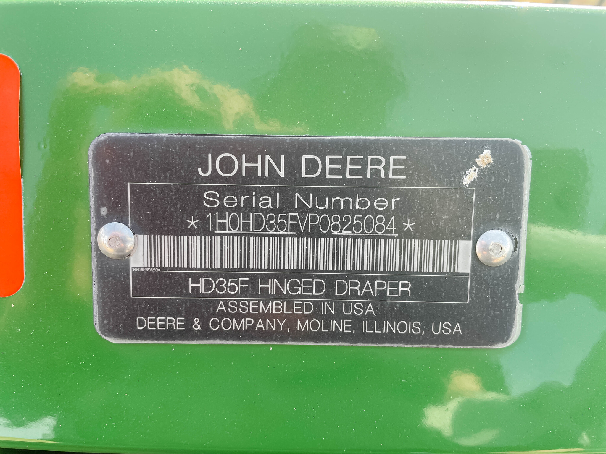  2023 John Deere HD35F at LandMark in Marysville, KS