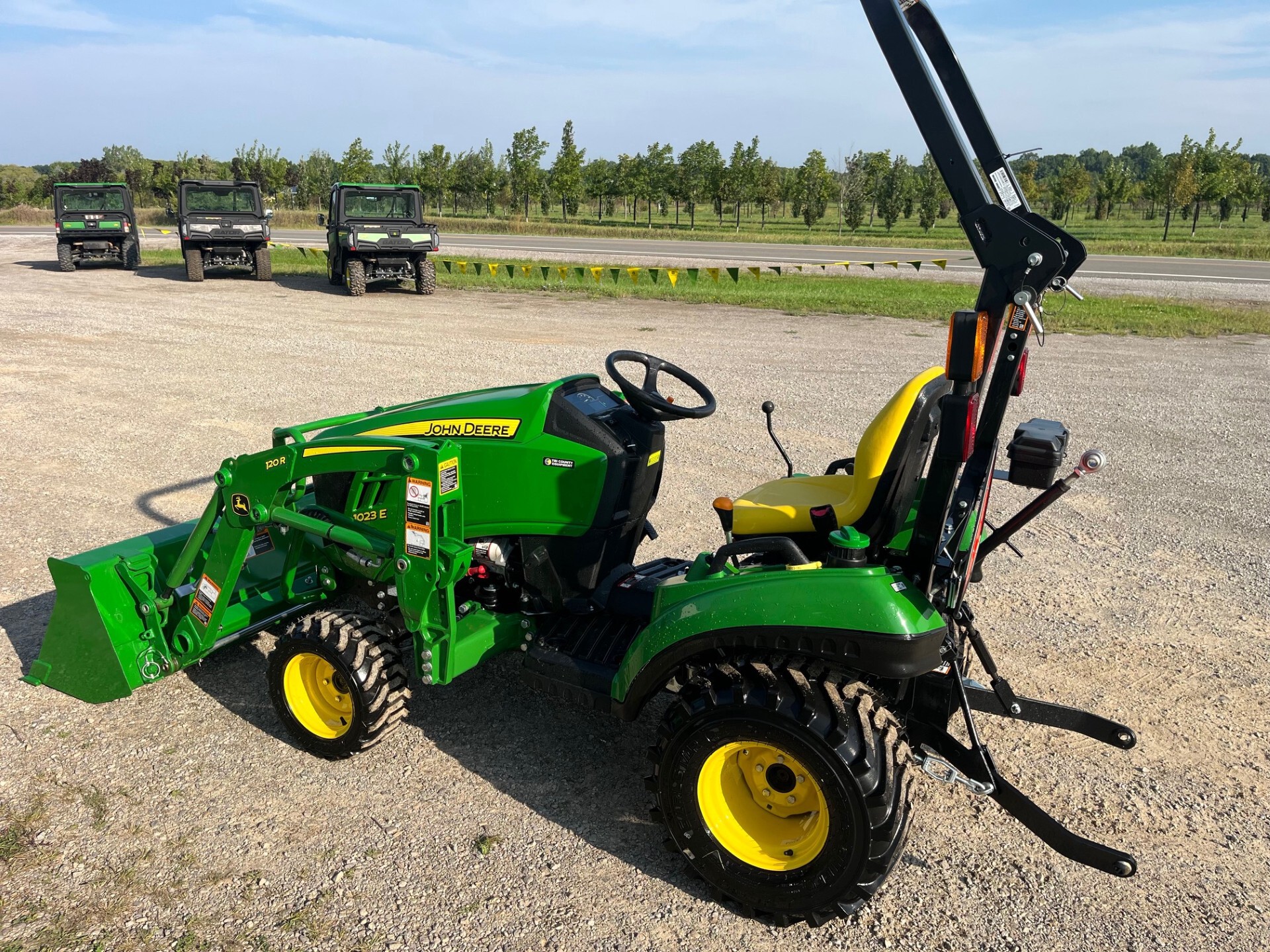 New 2026 John Deere 1023E at Tri County Equipment Fenton, MI