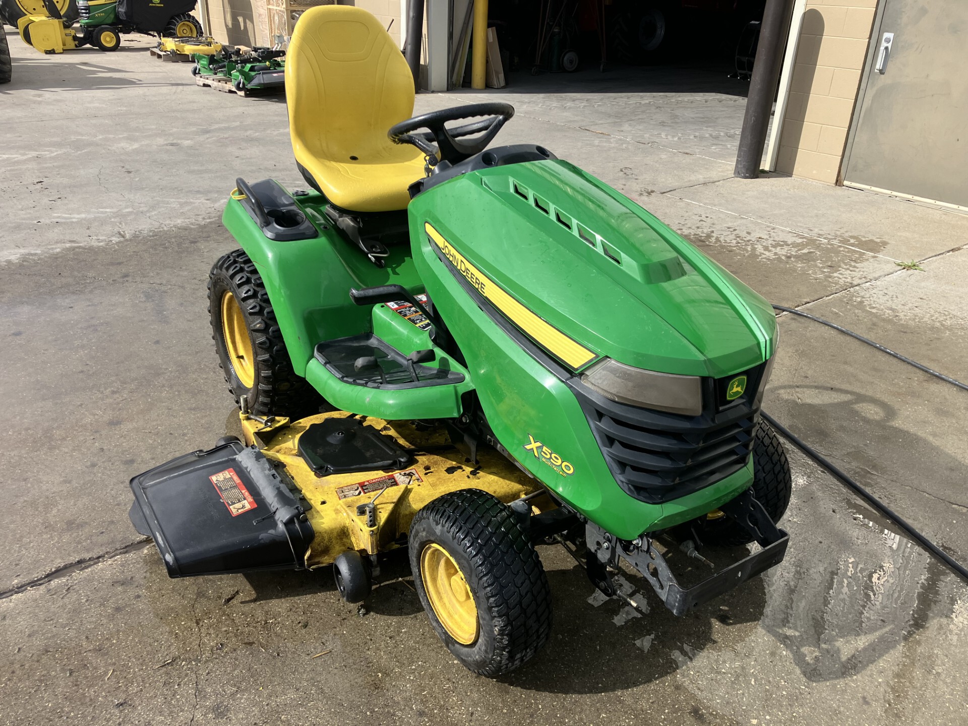 On Lot 2015 John Deere X590 at Tri County Equipment Caro, MI