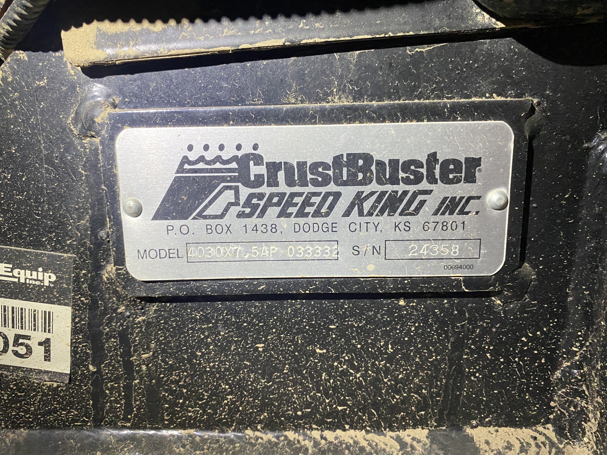  2012 Crustbuster 4030X7.5 at LandMark in Superior, NE