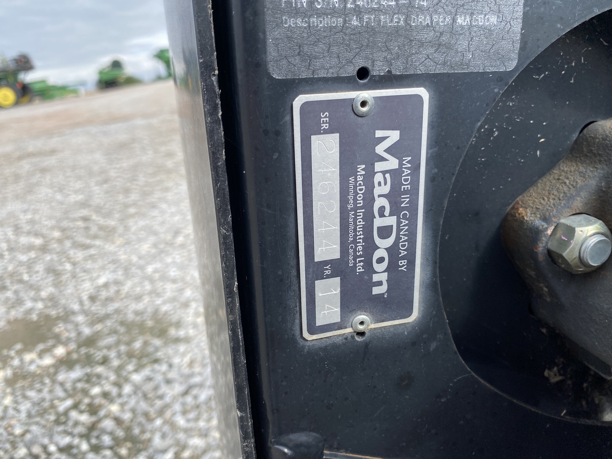  2014 MACDON FD75-40 at LandMark in Hebron, NE