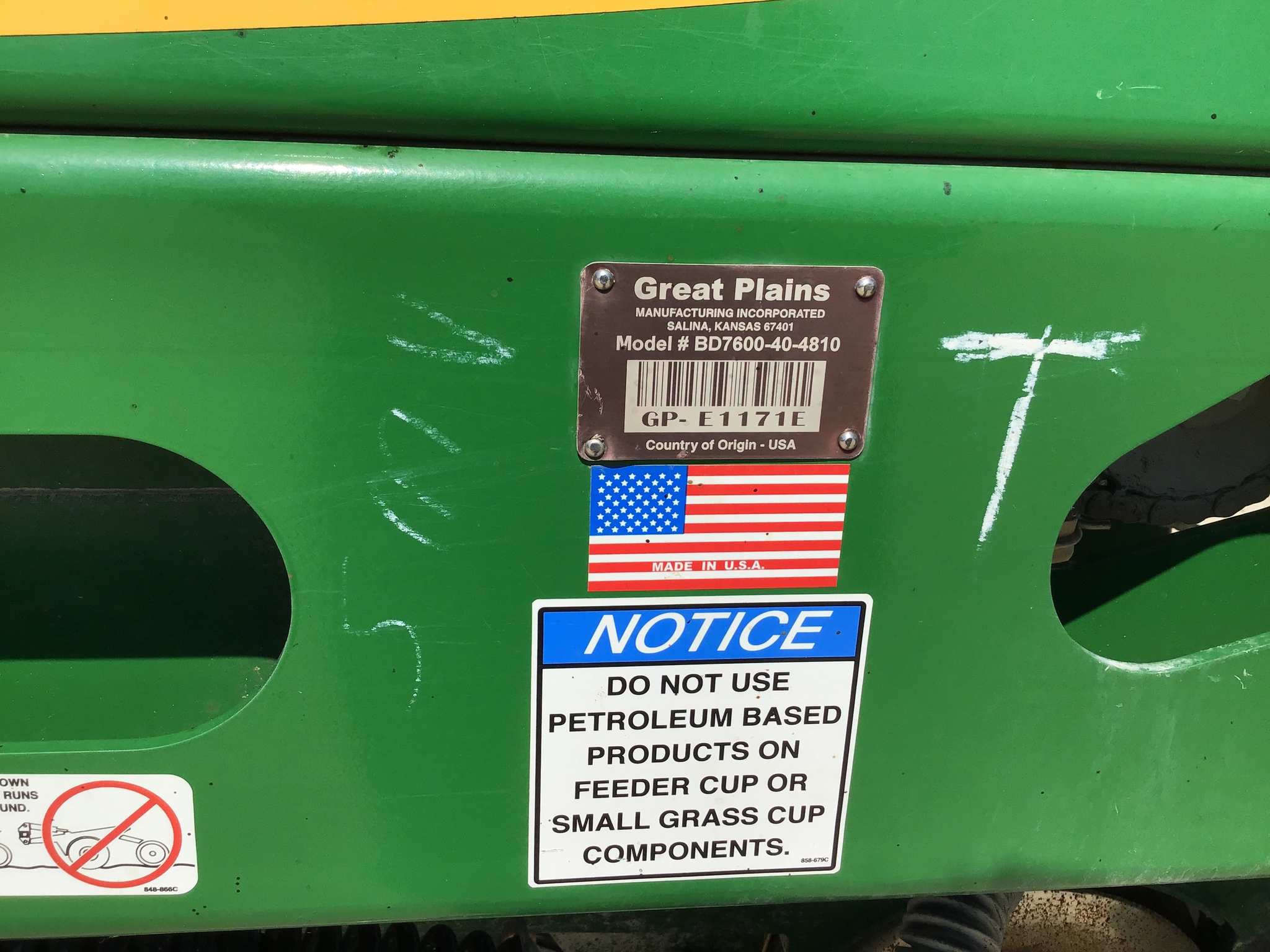  2022 Great Plains BD7600-40-4810 at LandMark in Smith Center, KS